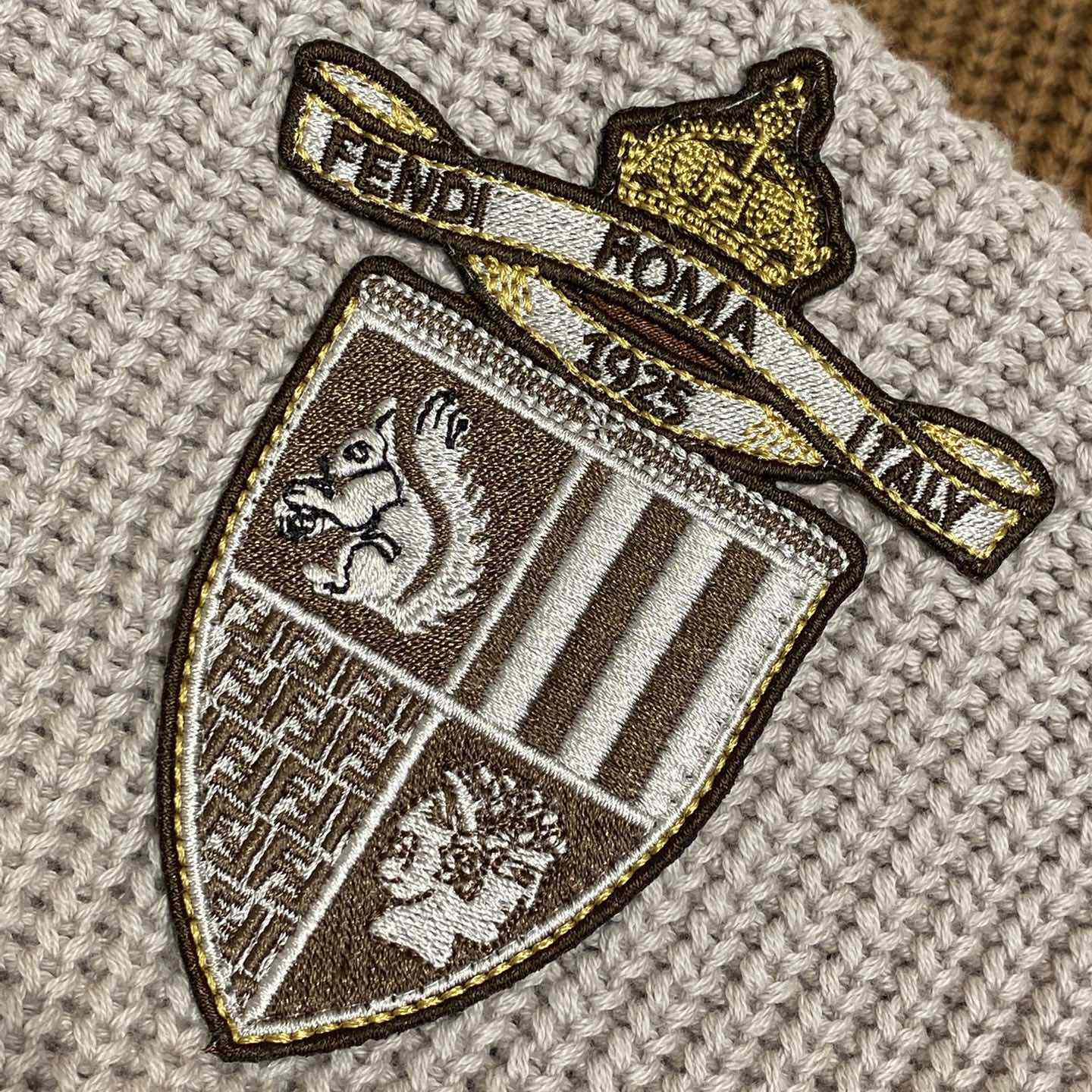 Fendi Yellow And Beige Cotton Jersey Polo Shirt - DesignerGu