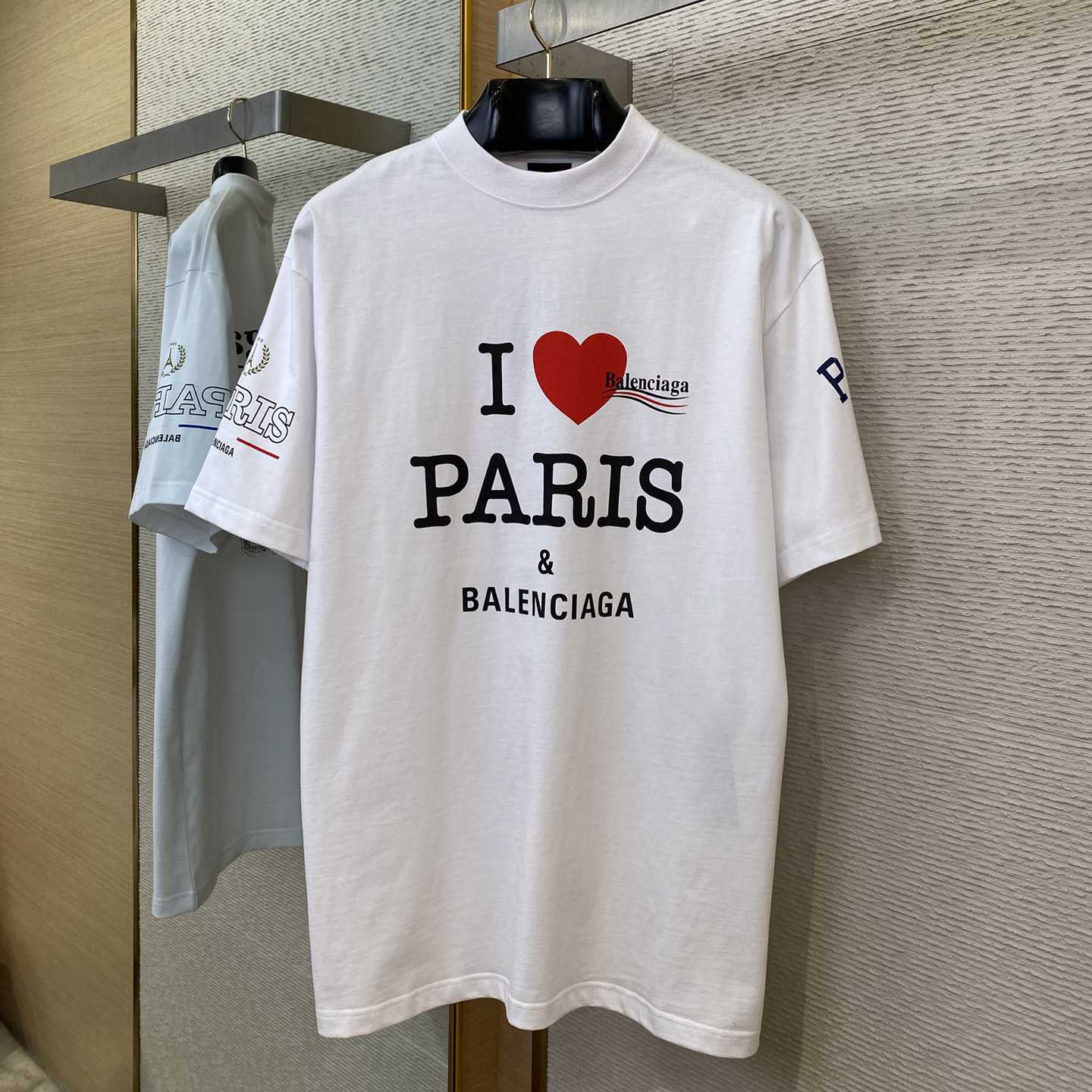 Balenciaga Overlayer Political Campaign T-Shirt Small Fit In White  - DesignerGu