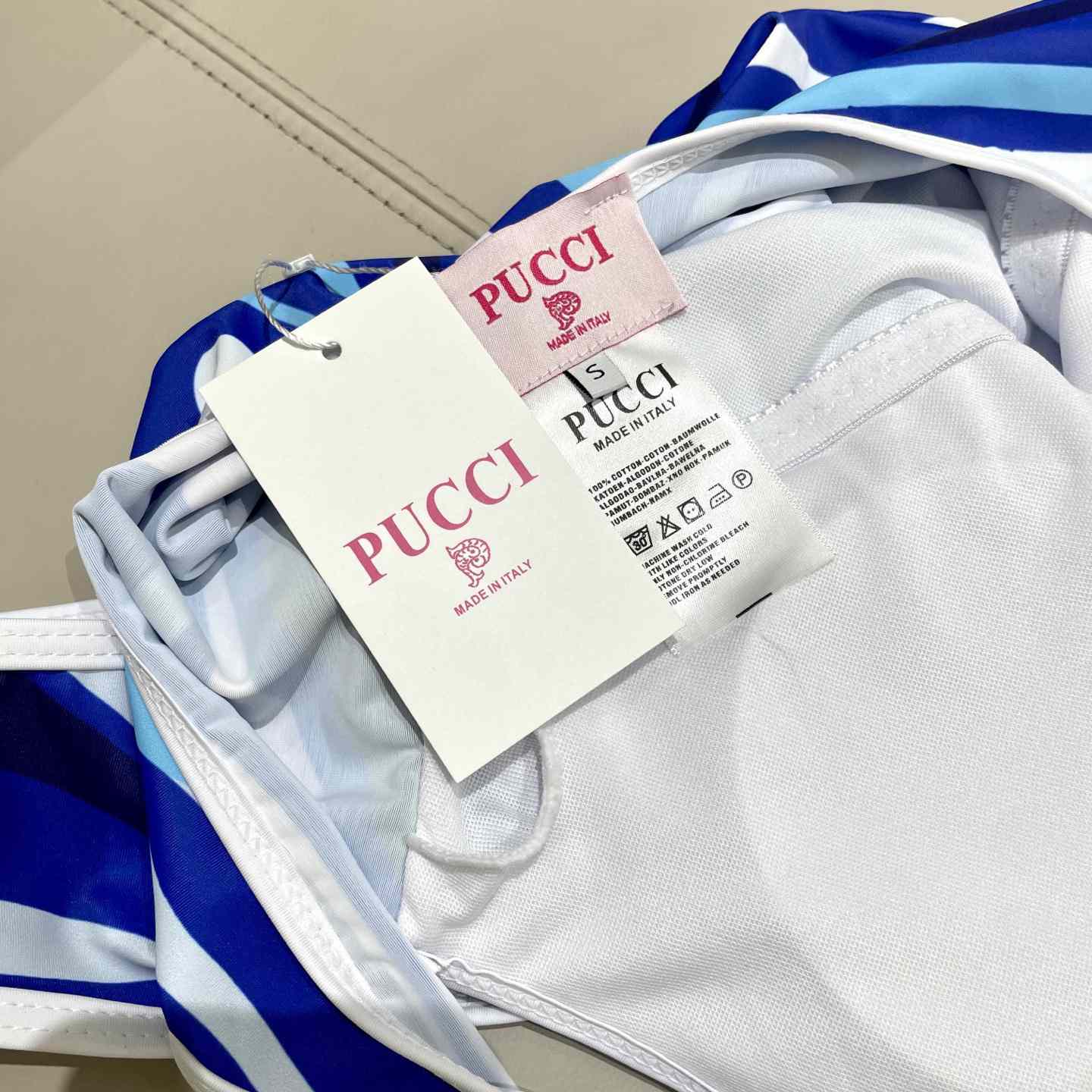 Pucci Iride-Print Swimsuit  - DesignerGu