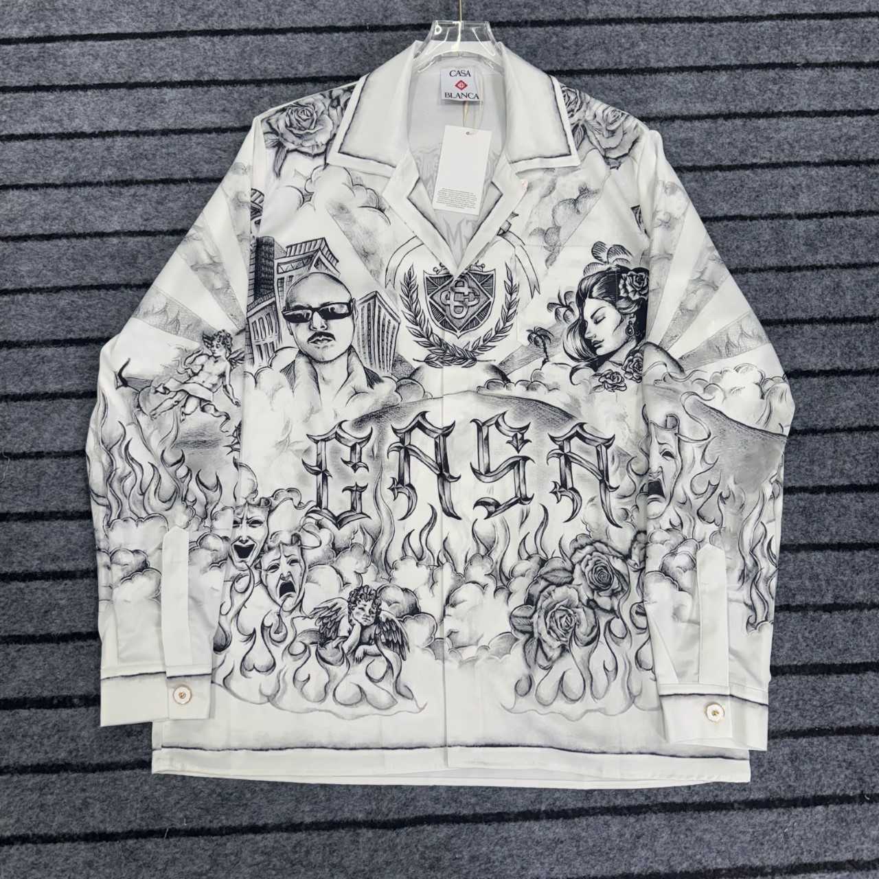 Casablanca Graphic-print Shirt - DesignerGu