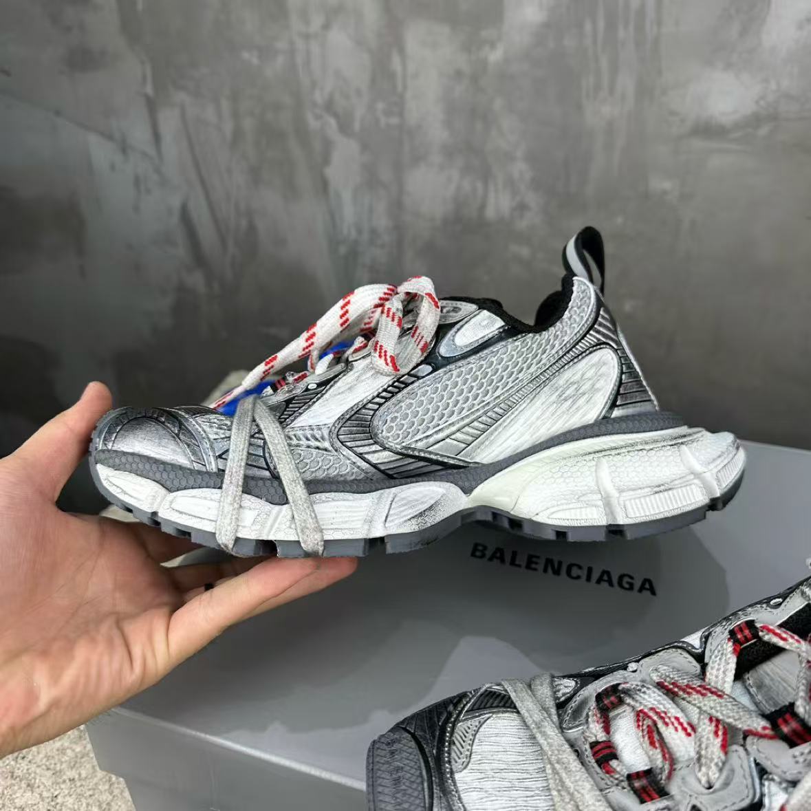 Balenciaga 3XL Sneaker In Grey - DesignerGu