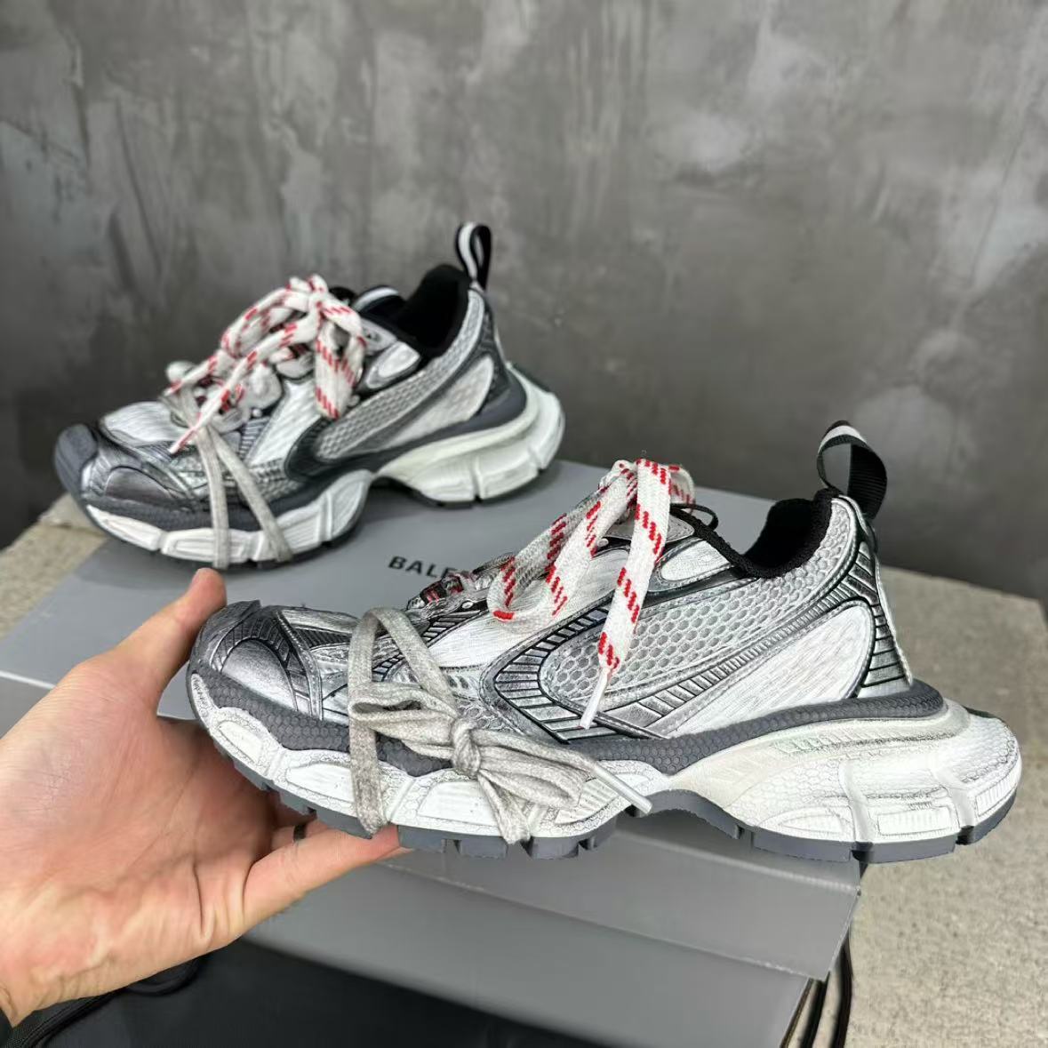 Balenciaga 3XL Sneaker In Grey - DesignerGu