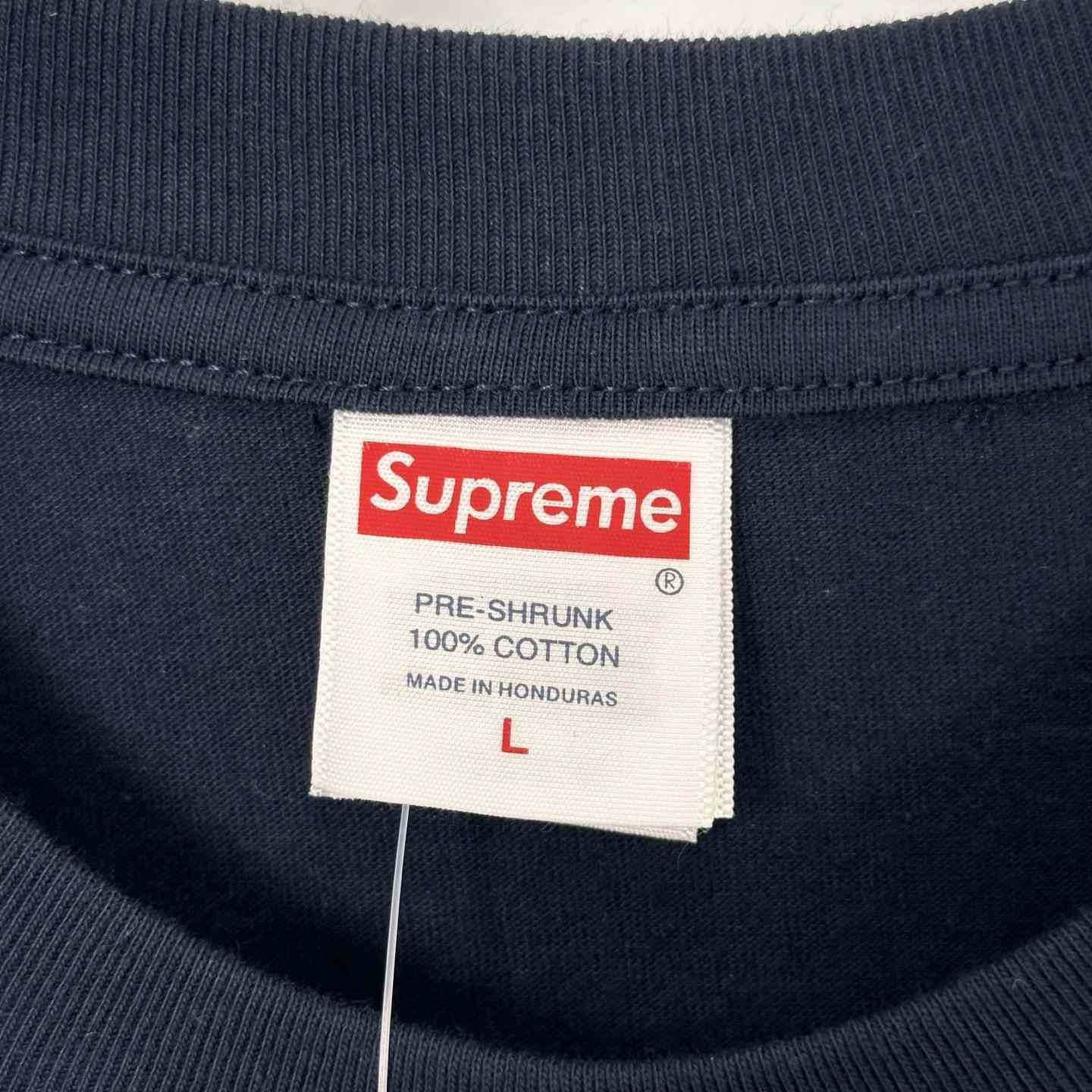 Supreme Damien Hirst Tee Navy - DesignerGu