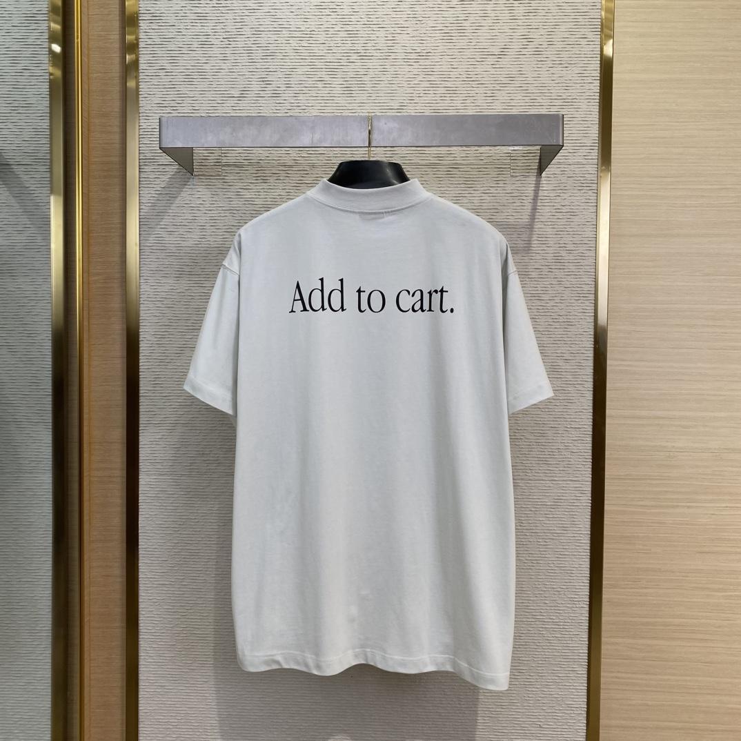 Balenciaga Basketball Sneaker T-Shirt Oversized In Dirty White - DesignerGu