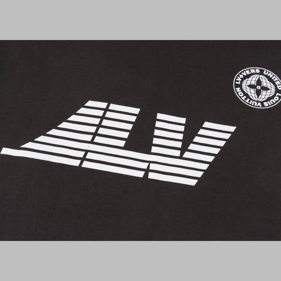 Louis Vuitton Washed Printed Cotton T-Shirt - DesignerGu
