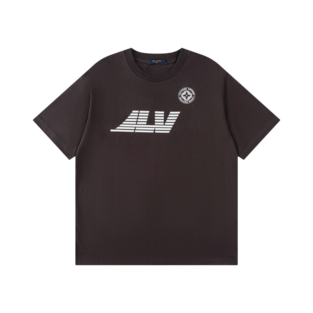 Louis Vuitton Washed Printed Cotton T-Shirt - DesignerGu