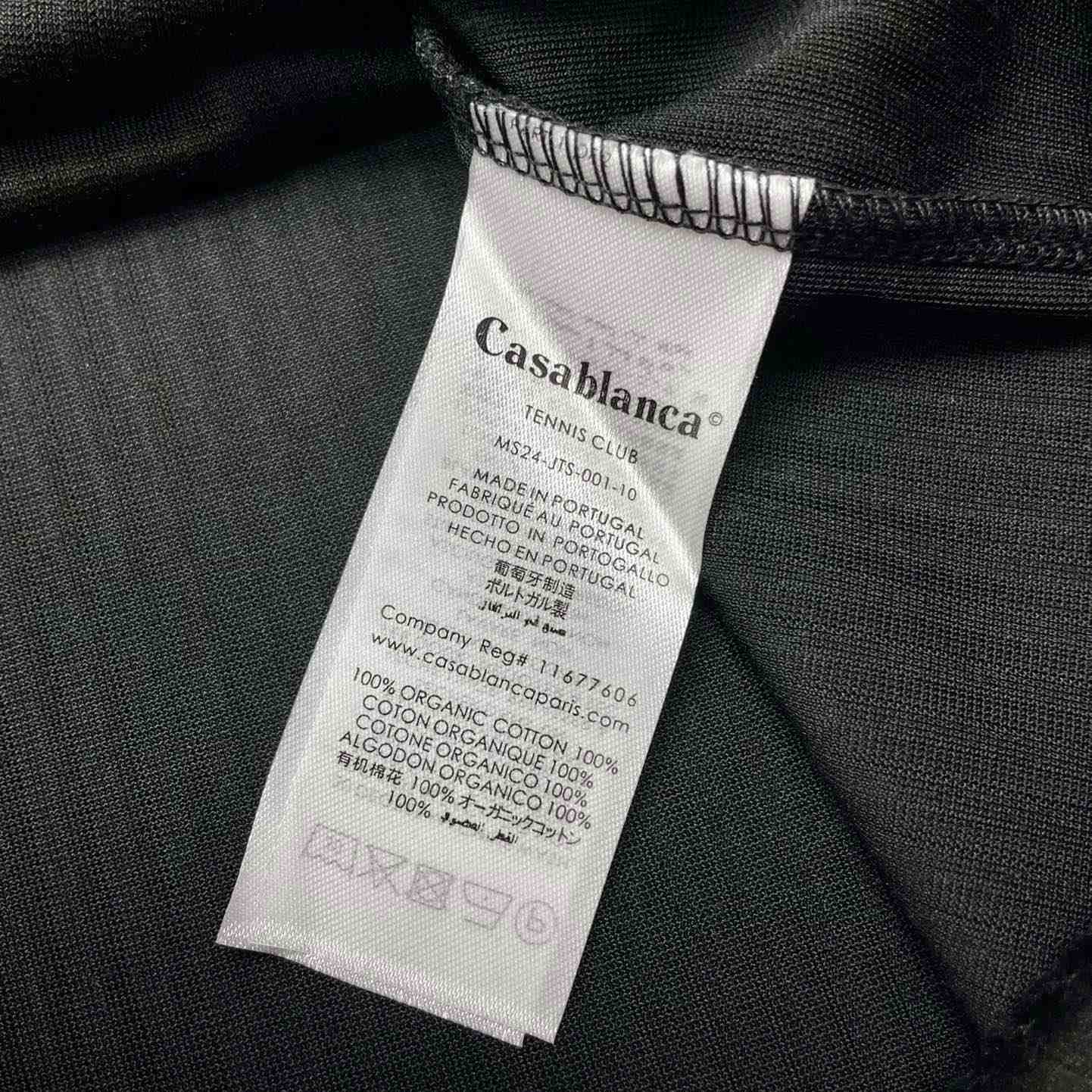 Casablanca Rib Velour Polo Shirt   c878 - DesignerGu