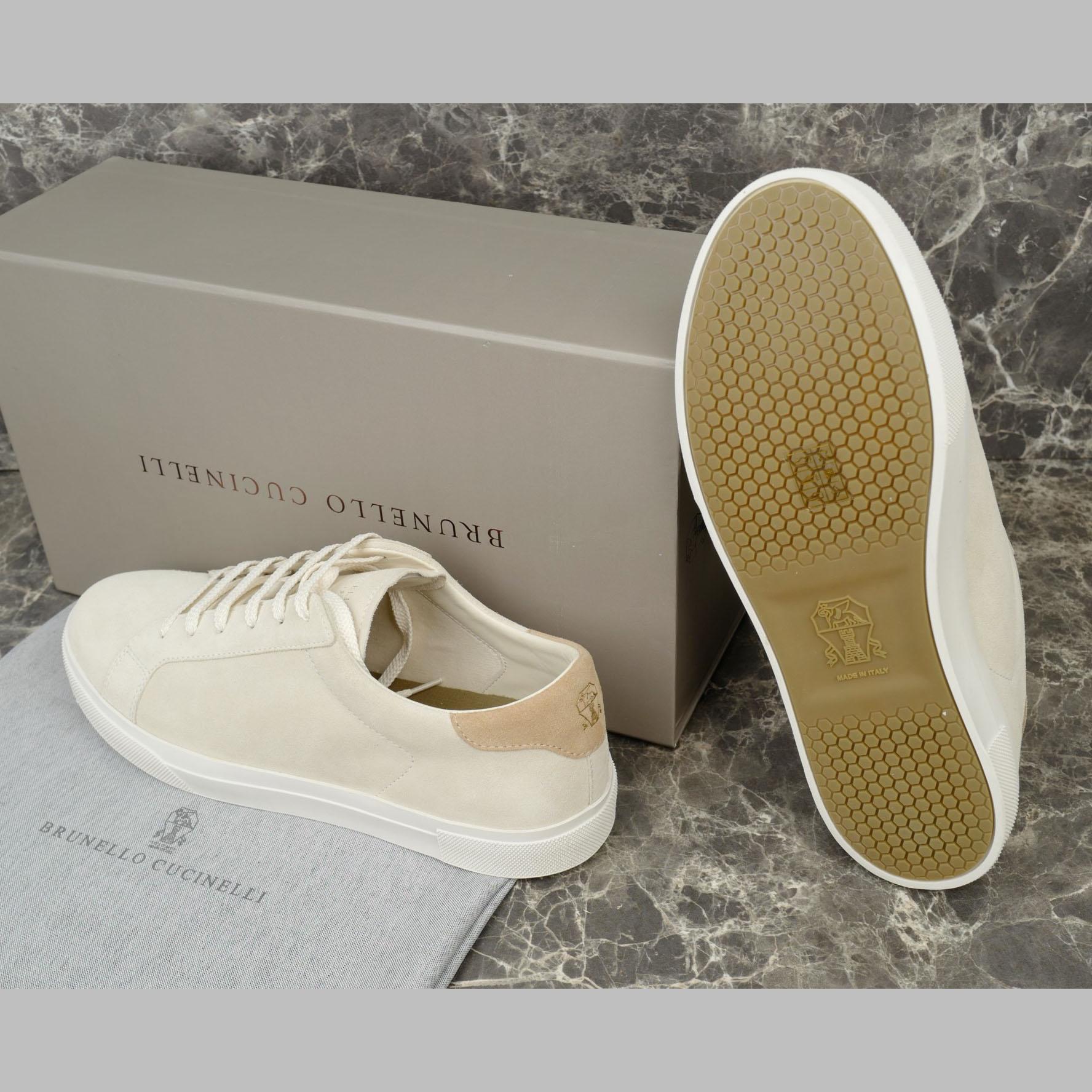 Brunello Cucinelli Suede Sneakers - DesignerGu