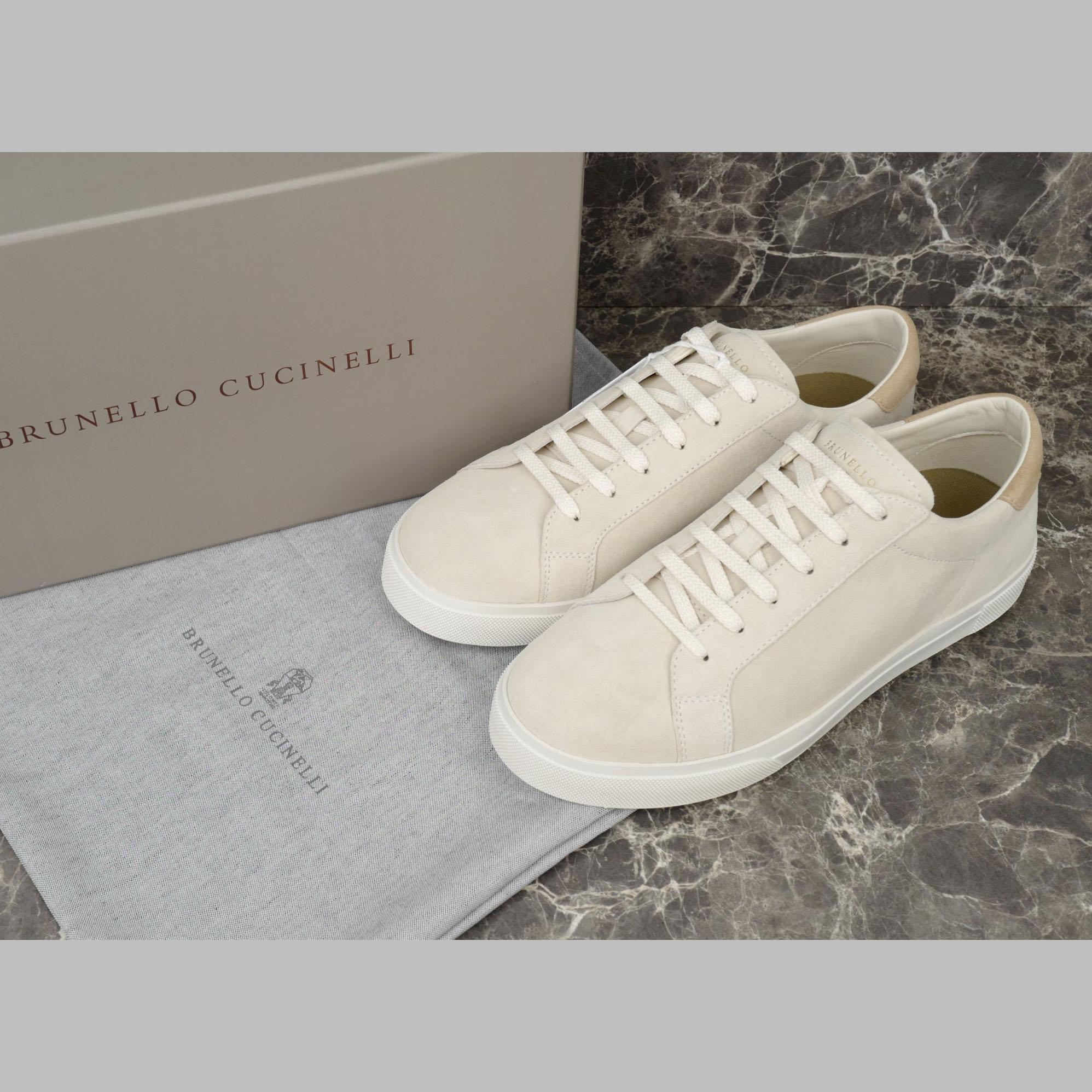 Brunello Cucinelli Suede Sneakers - DesignerGu