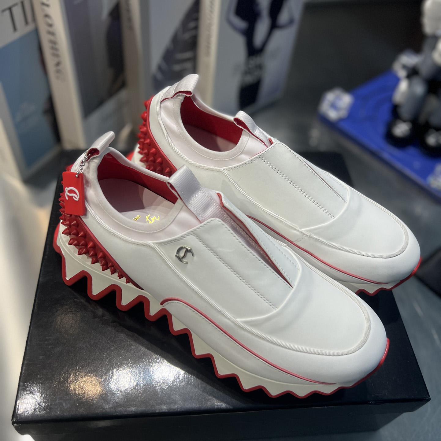 Christian Louboutin Sharkyloub SP Spikes Sneakers  - DesignerGu
