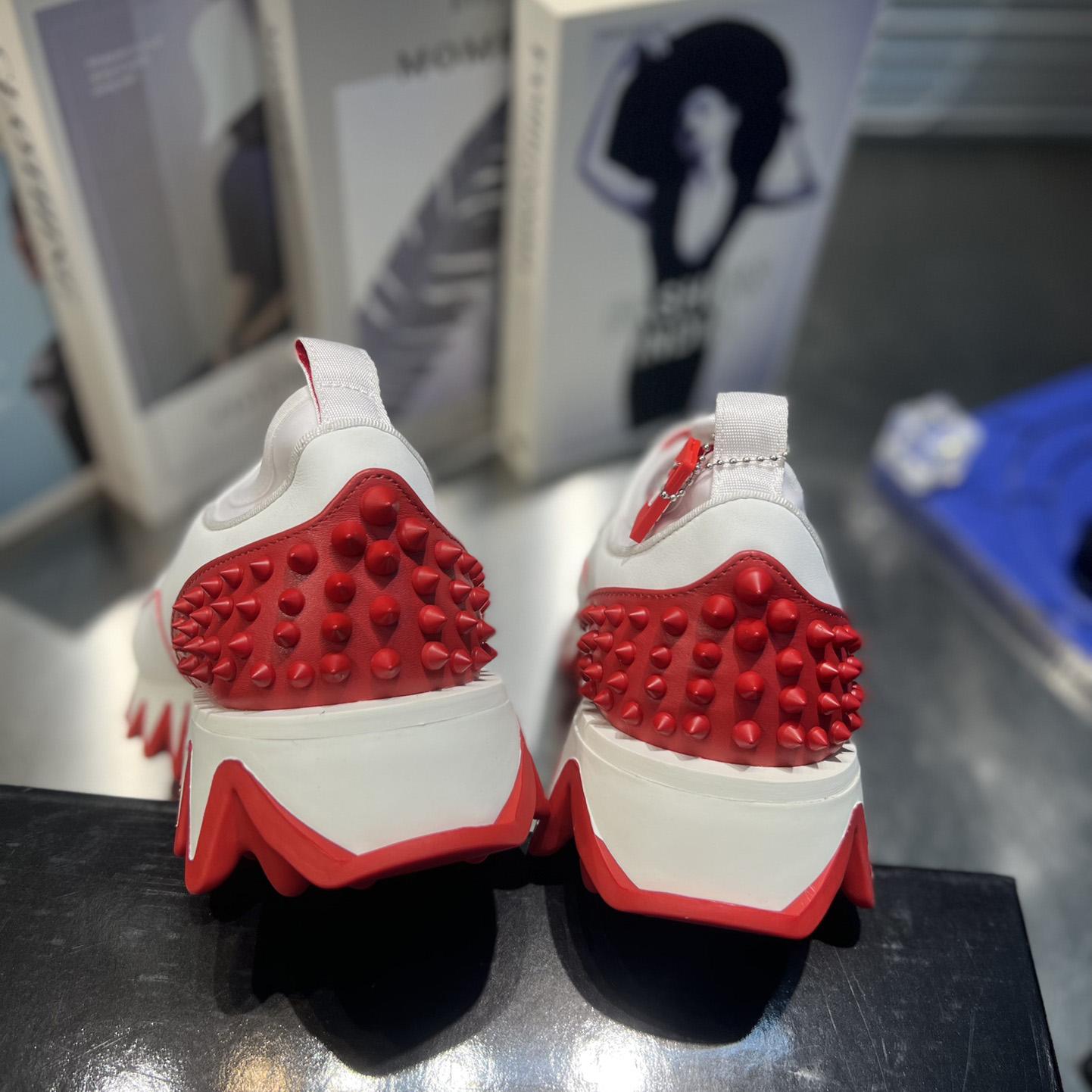 Christian Louboutin Sharkyloub SP Spikes Sneakers  - DesignerGu