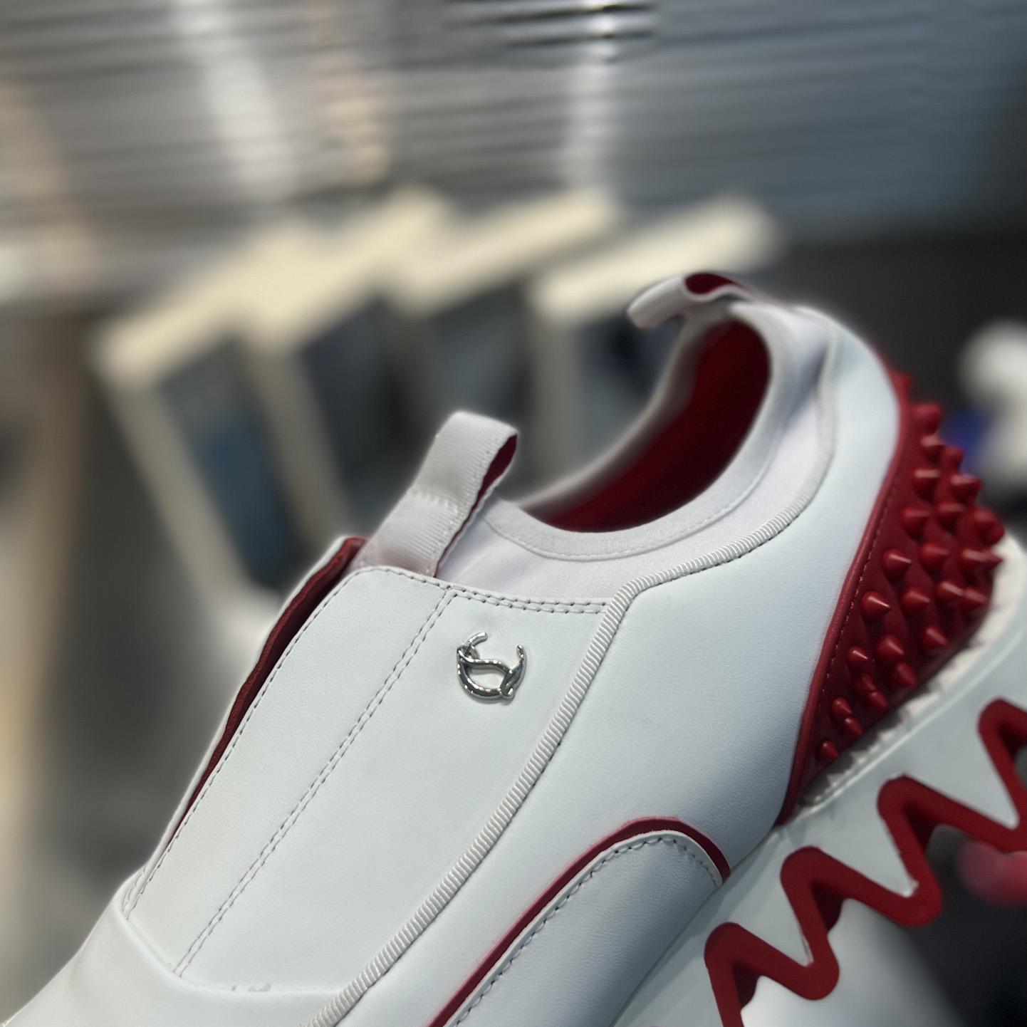 Christian Louboutin Sharkyloub SP Spikes Sneakers  - DesignerGu