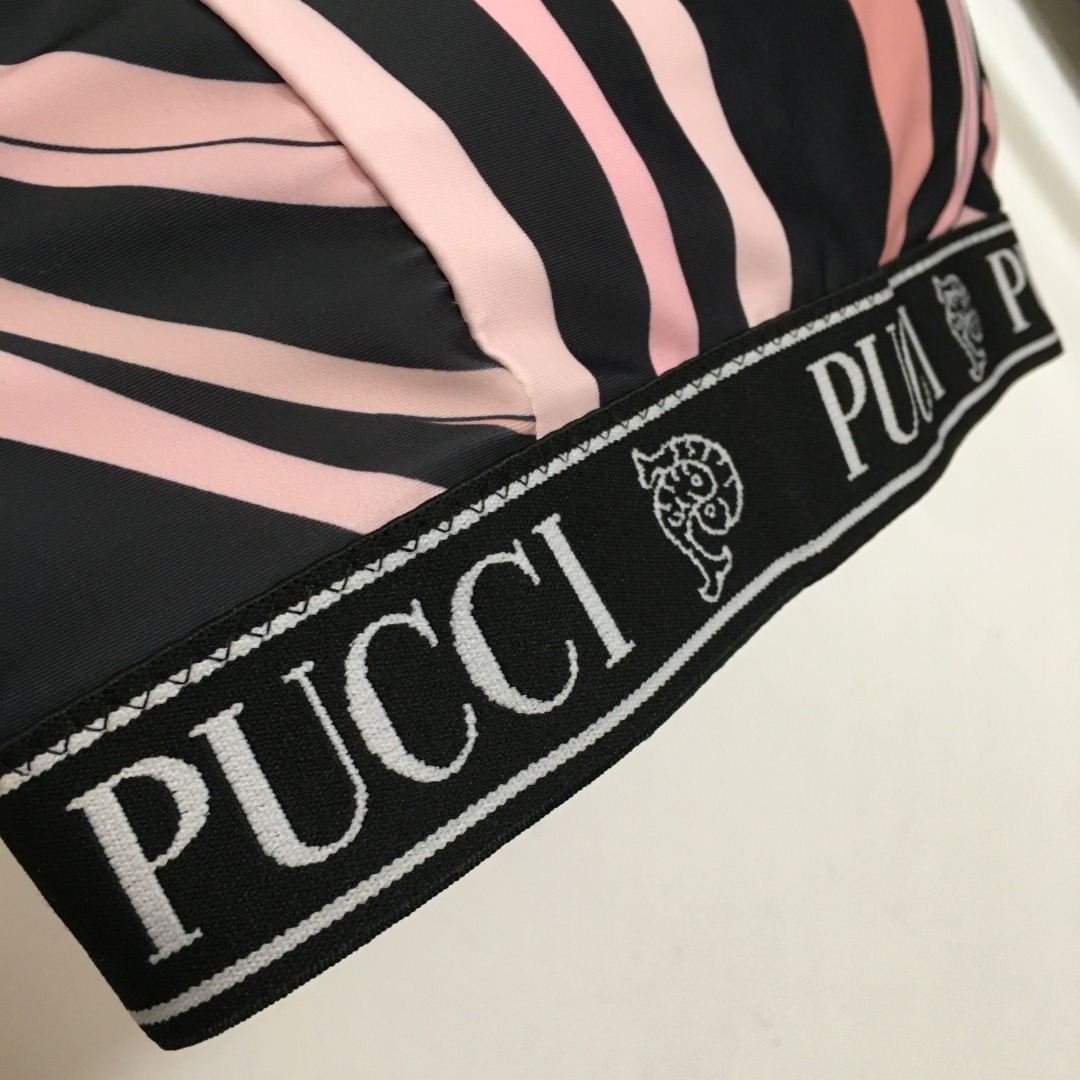 Pucci Marmo Print Leggings And Top - DesignerGu