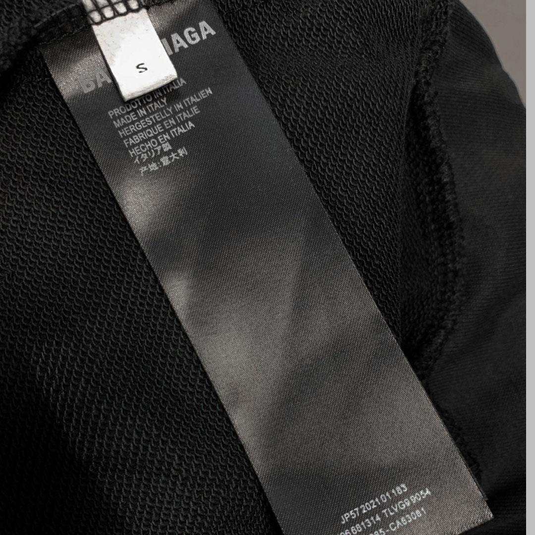 Balenciaga Cotton Logo Shorts - DesignerGu