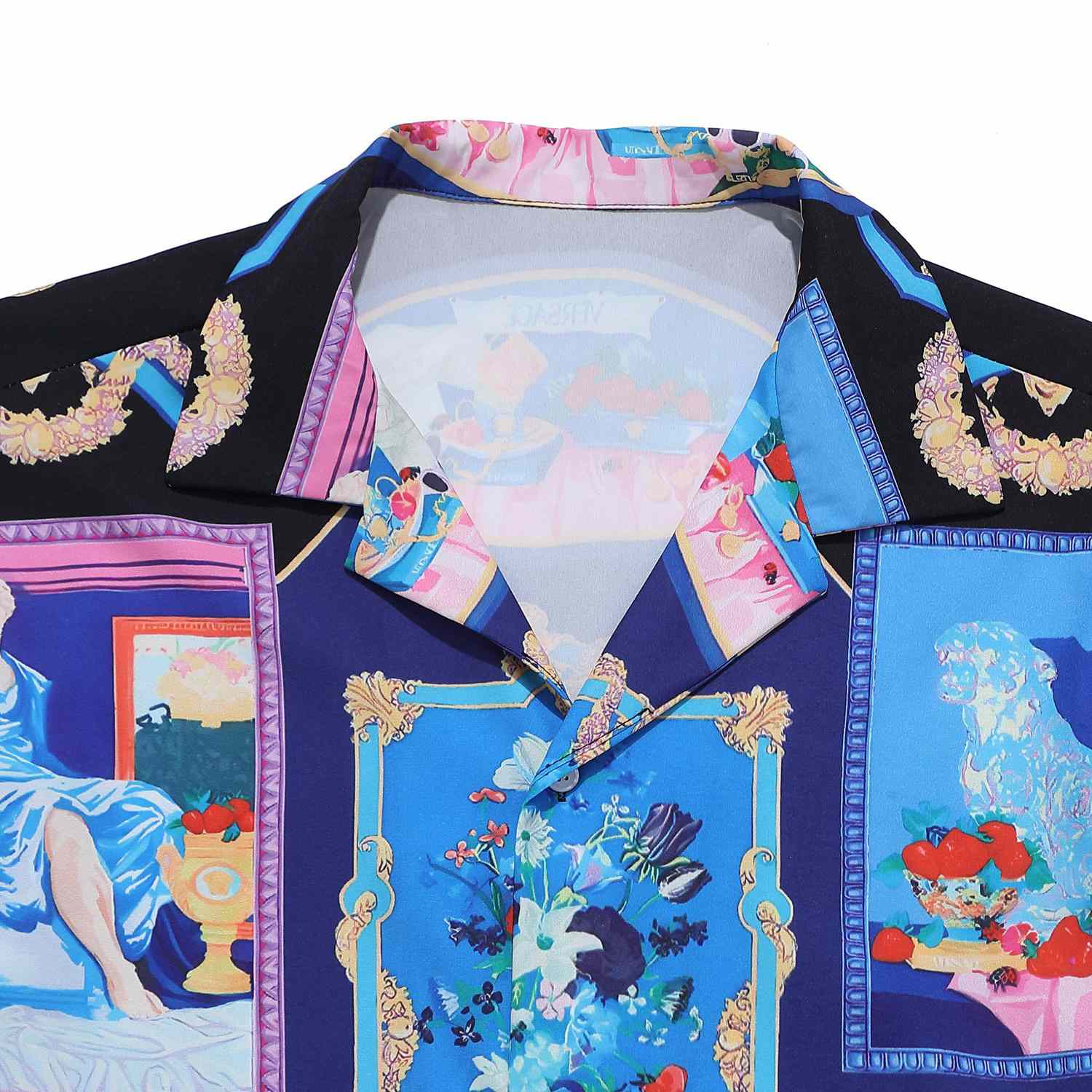 Versace Silk Shirt And Short - DesignerGu