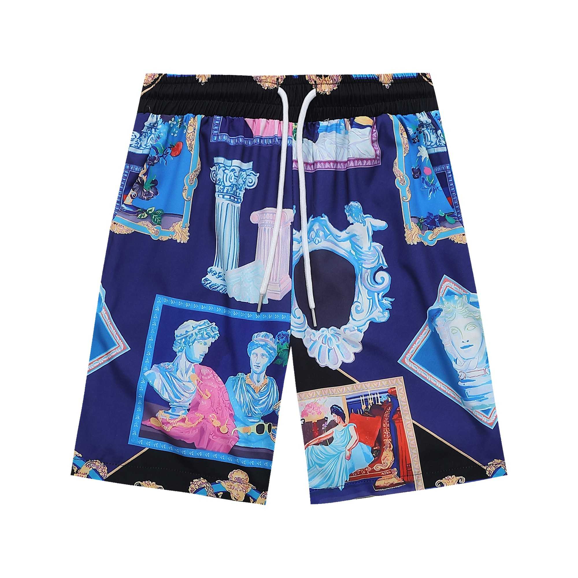 Versace Silk Shirt And Short - DesignerGu