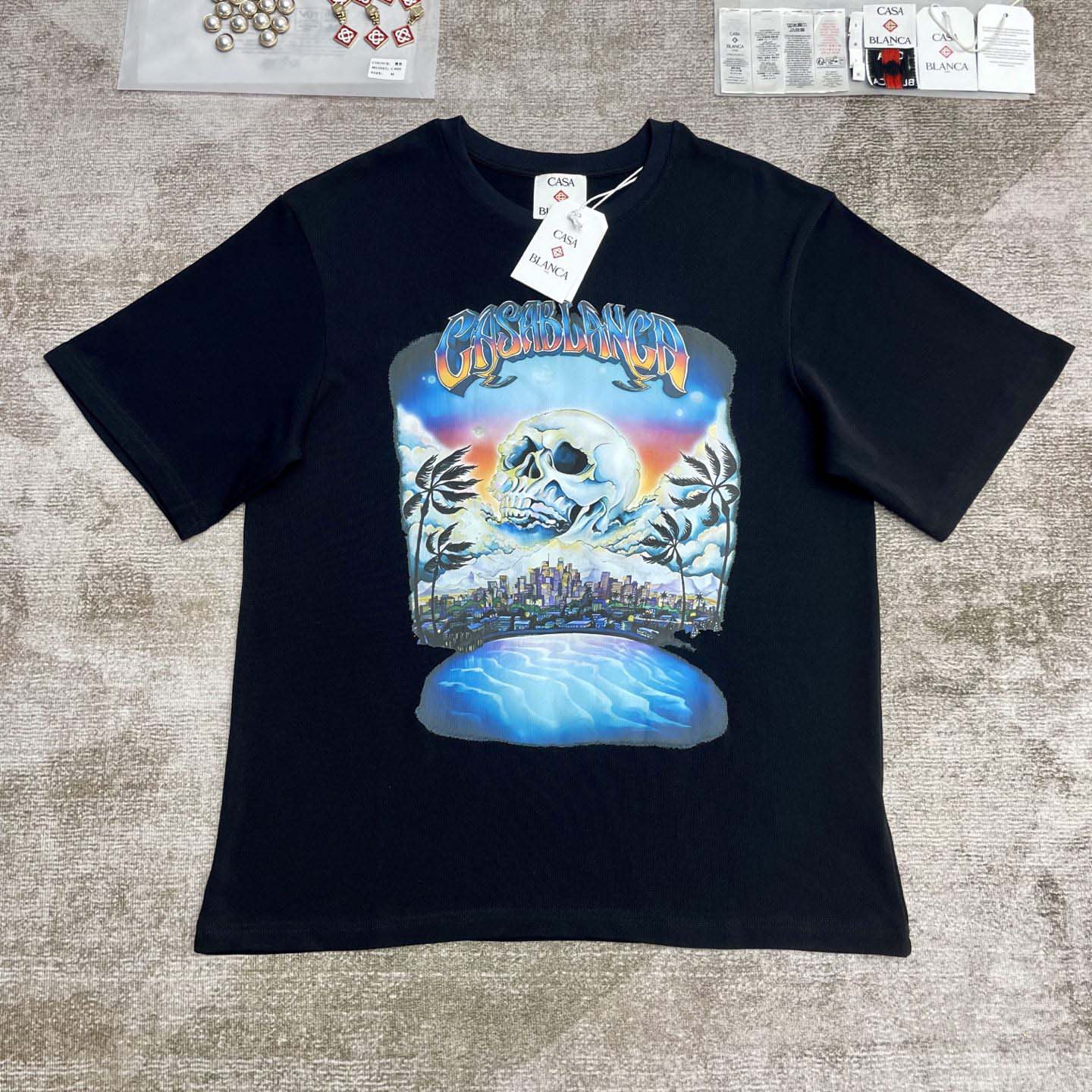 Casablanca La Prémonition T-Shirt   C1018 - DesignerGu