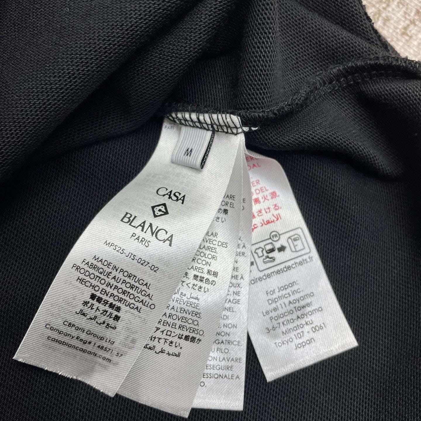 Casablanca La Prémonition T-Shirt   C1018 - DesignerGu