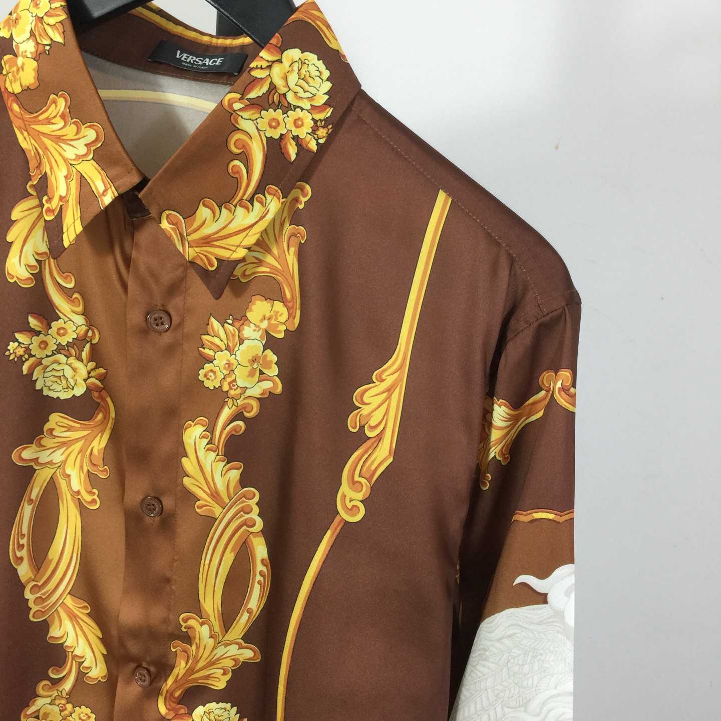 Versace Cameo Silk Shirt - DesignerGu