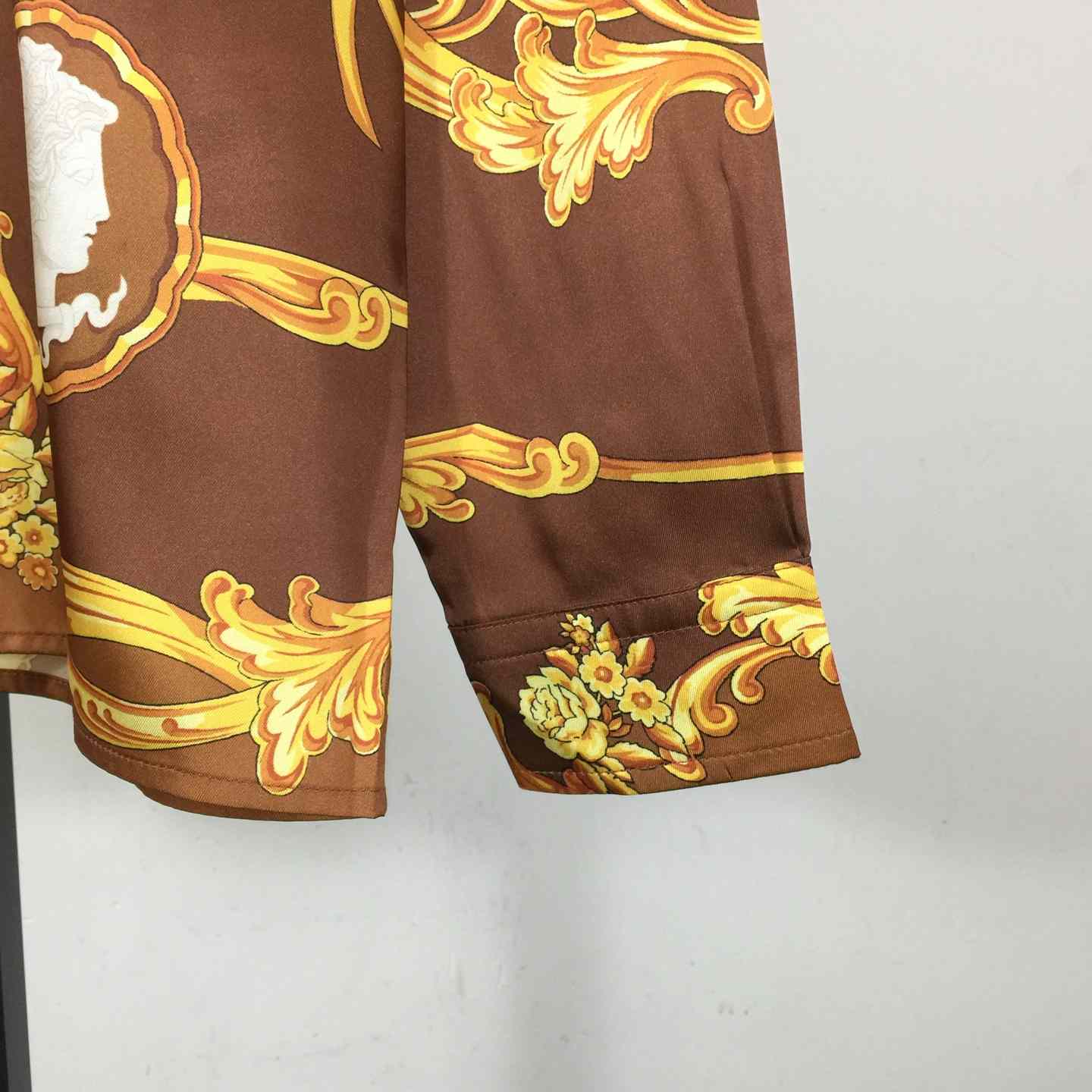 Versace Cameo Silk Shirt - DesignerGu