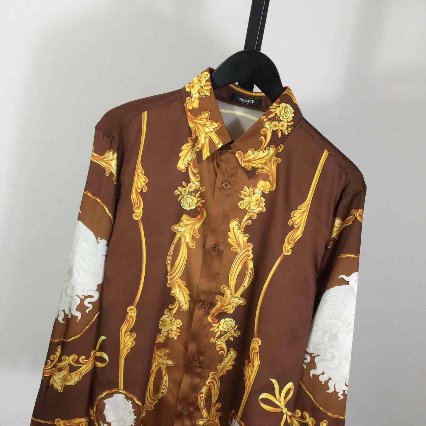Versace Cameo Silk Shirt - DesignerGu