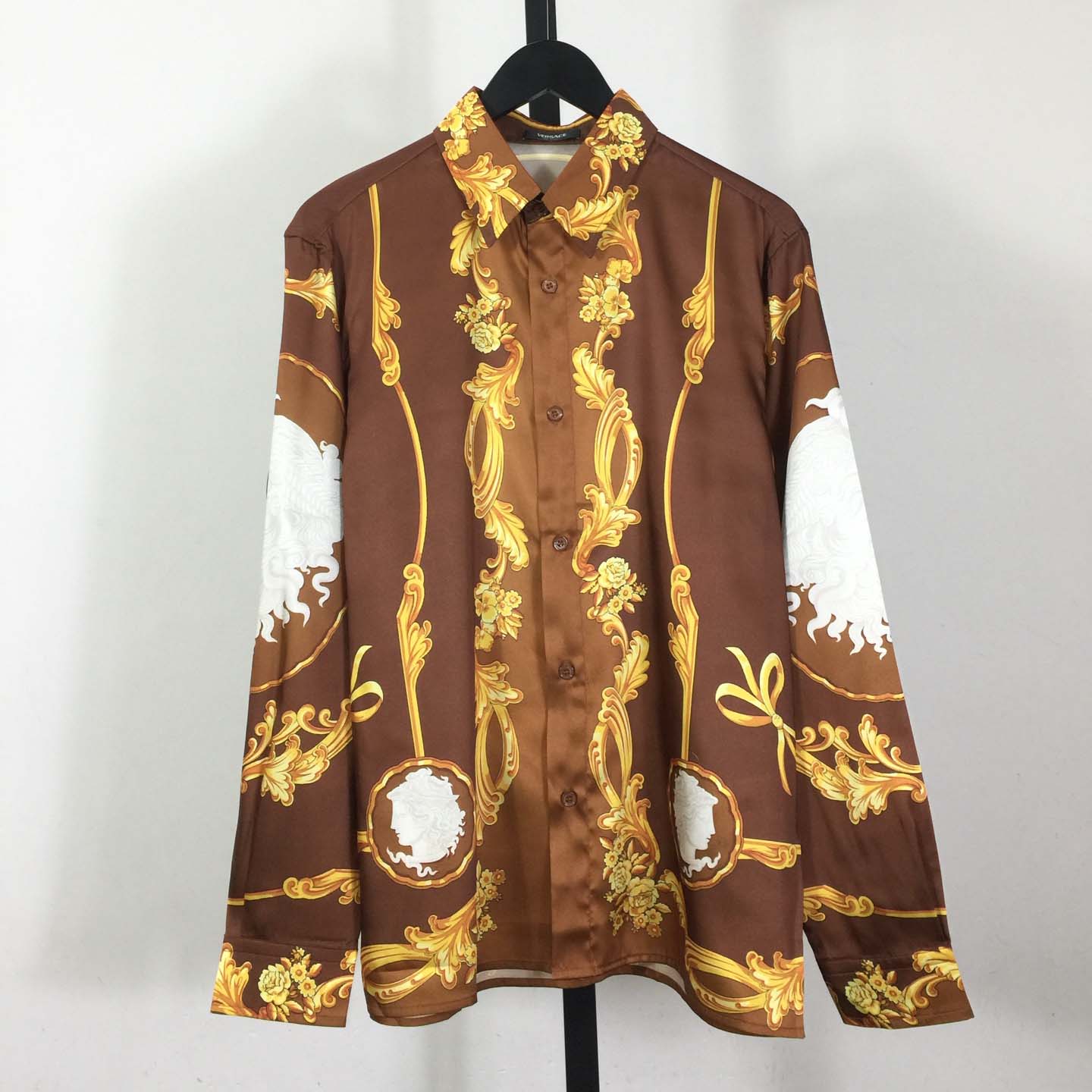 Versace Cameo Silk Shirt - DesignerGu