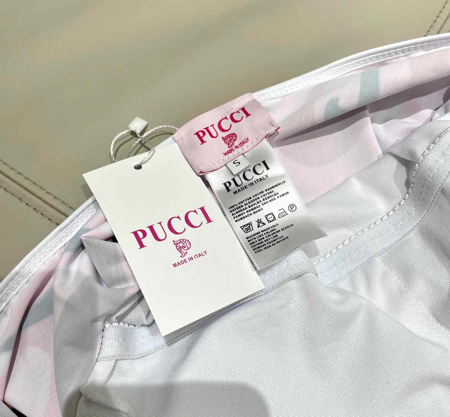 Pucci Iride-Print Swimsuit  - DesignerGu