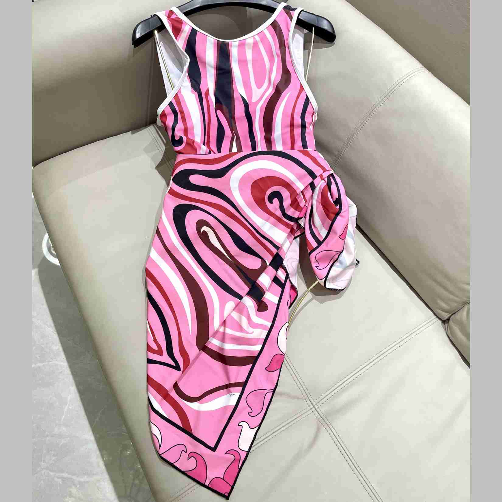 Pucci Iride-Print Swimsuit  - DesignerGu