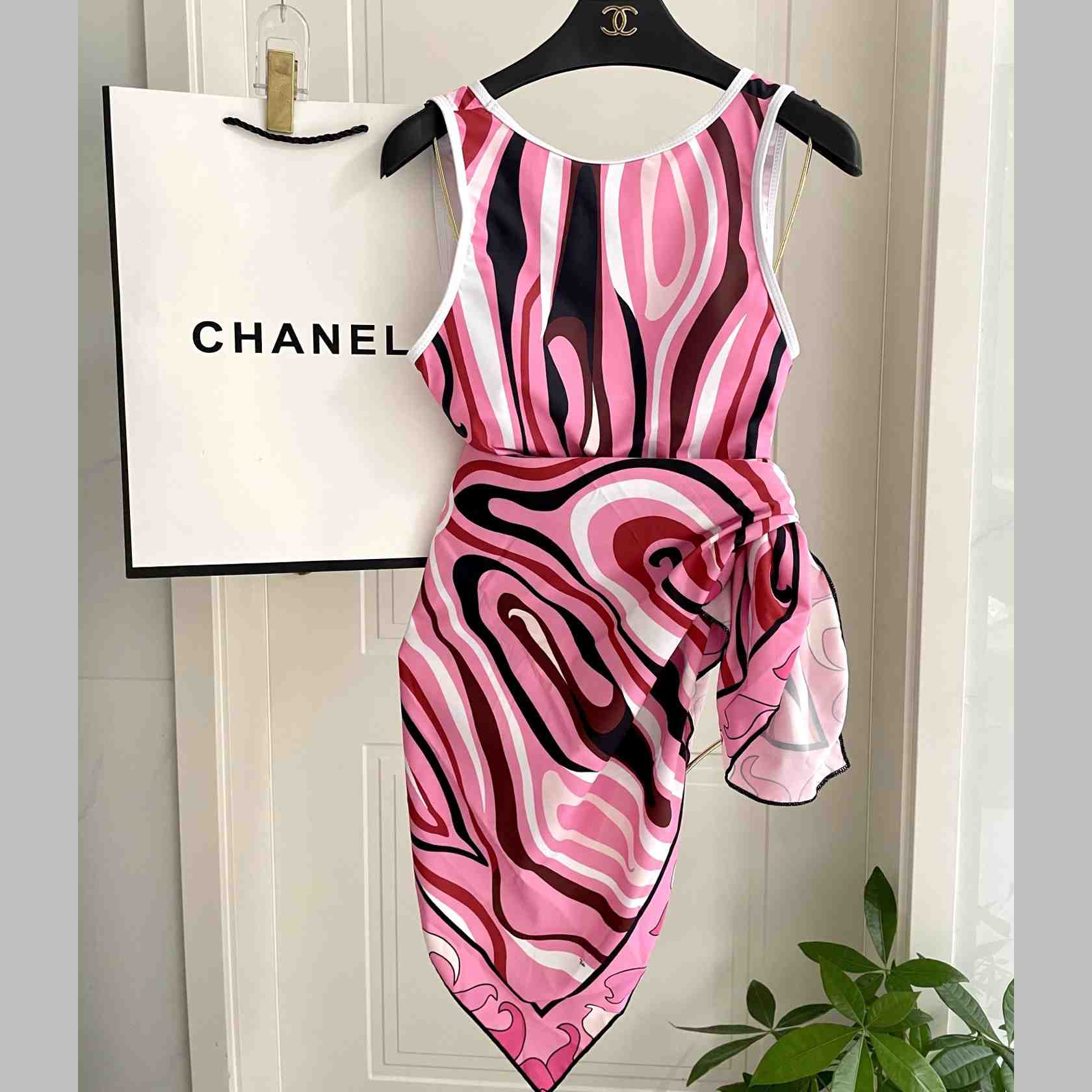 Pucci Iride-Print Swimsuit  - DesignerGu