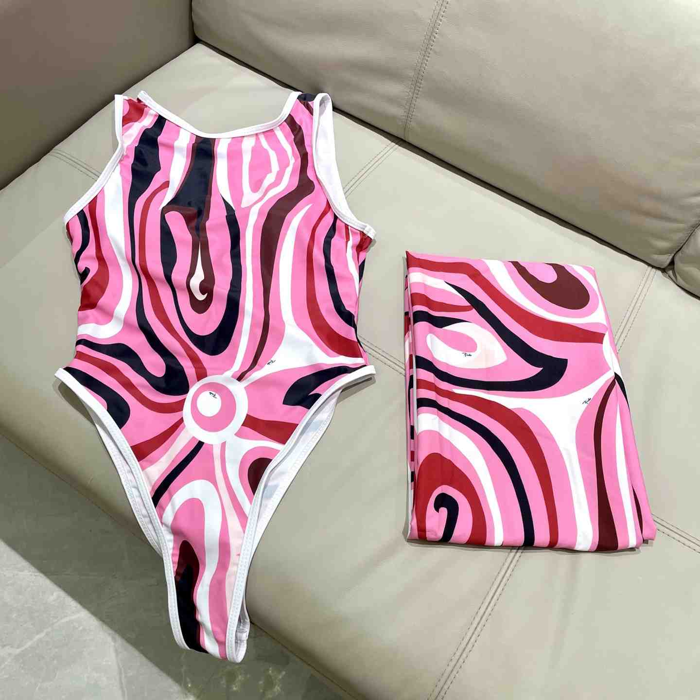 Pucci Iride-Print Swimsuit  - DesignerGu