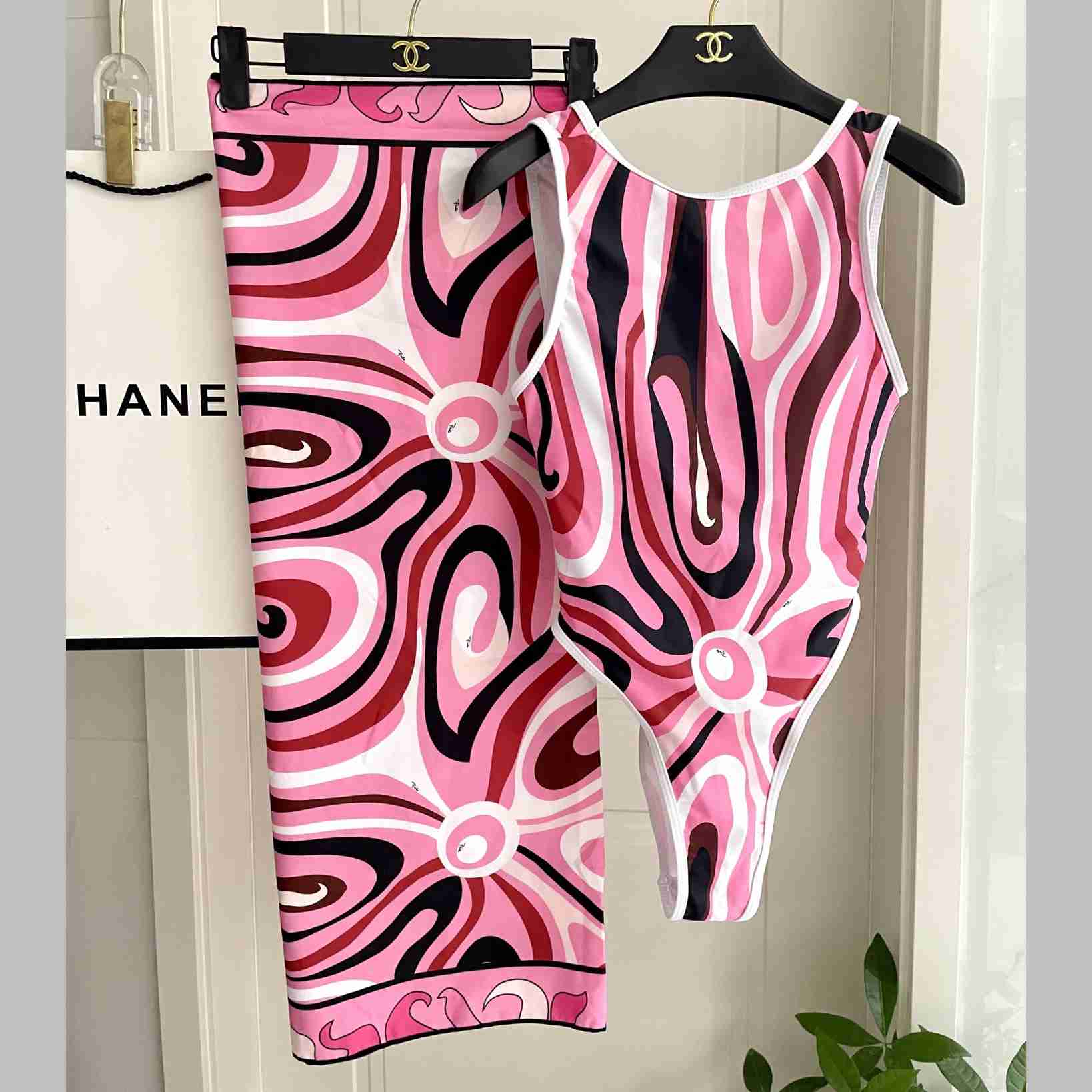 Pucci Iride-Print Swimsuit  - DesignerGu