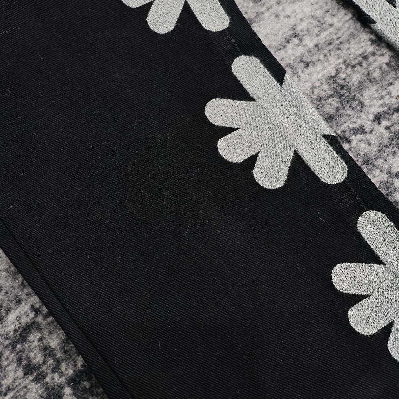 Lost Shadows Grey Waxed Denim   708 - DesignerGu