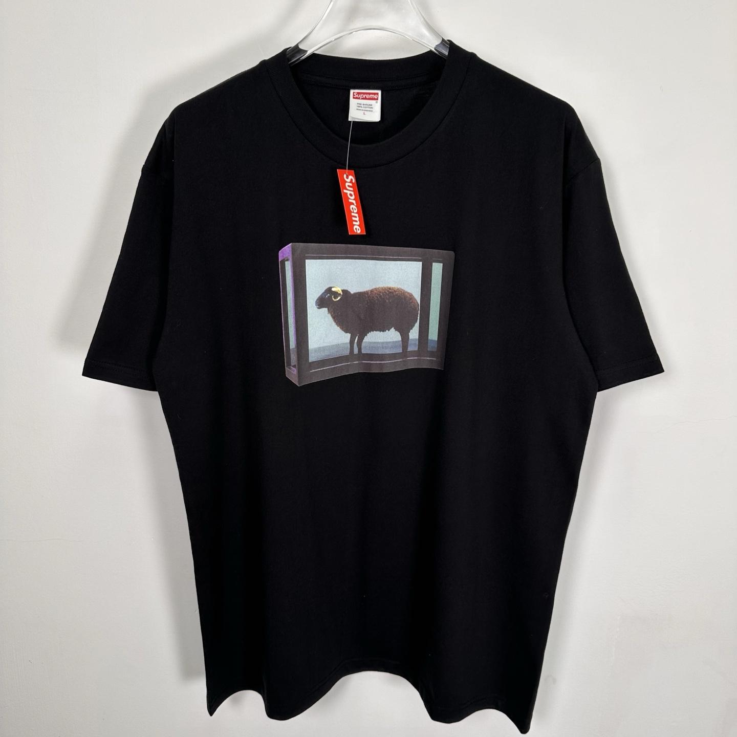 Supreme Damien Hirst Tee Black - DesignerGu