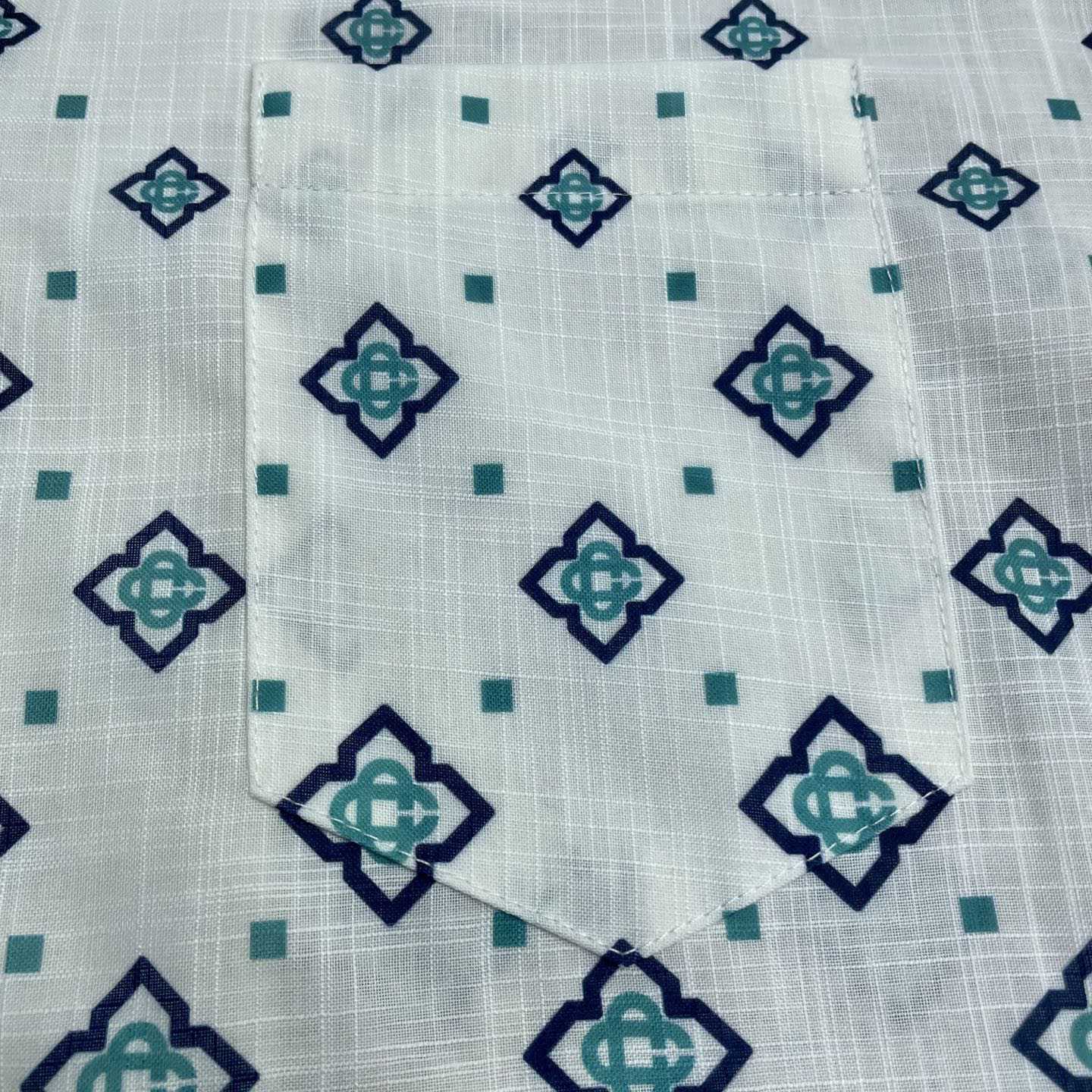 Casablanca Gradient Monogram Short Sleeve Silk Shirt  CA3537 - DesignerGu