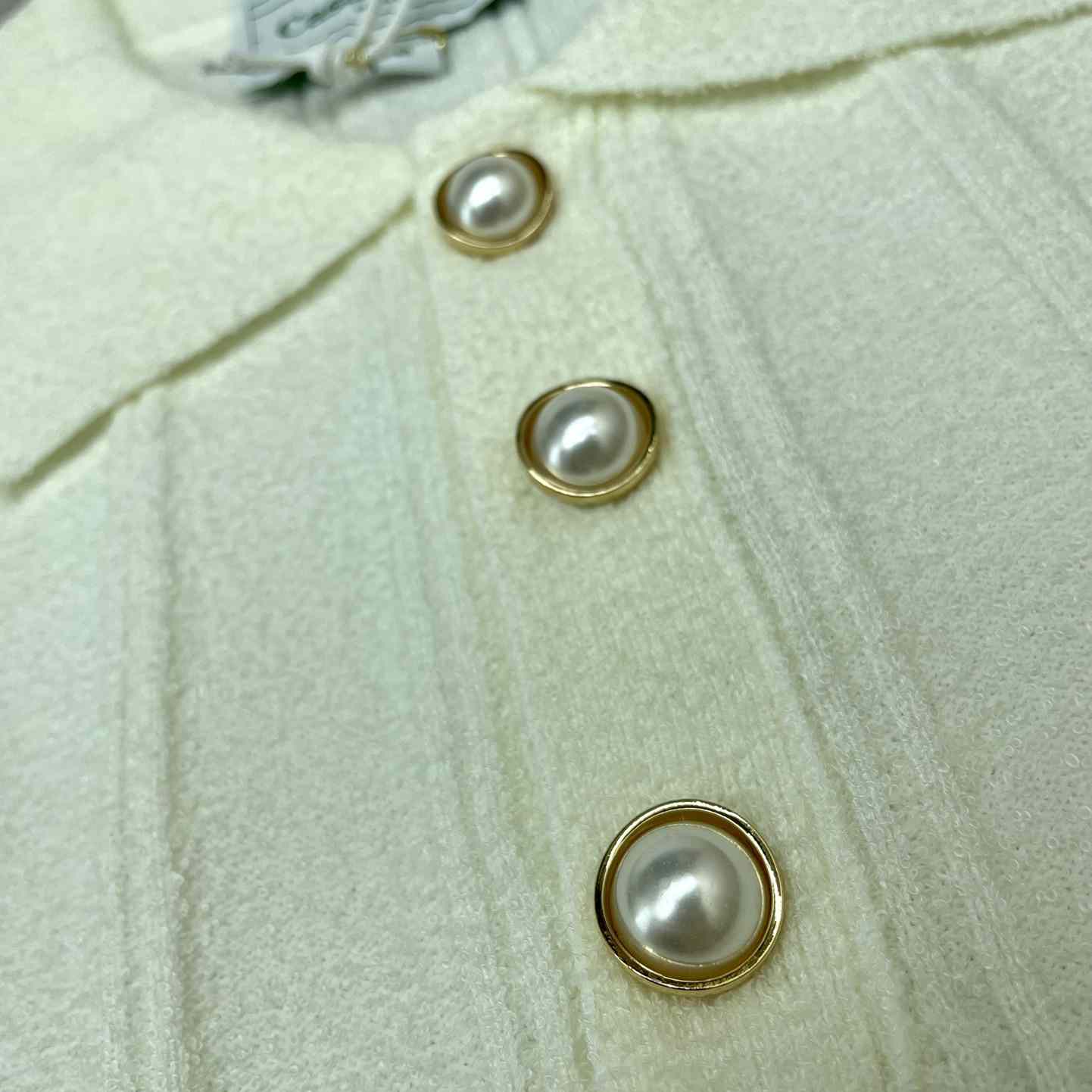 Casablanca Logo Appliqué Boucle Polo Shirt   D0016 - DesignerGu