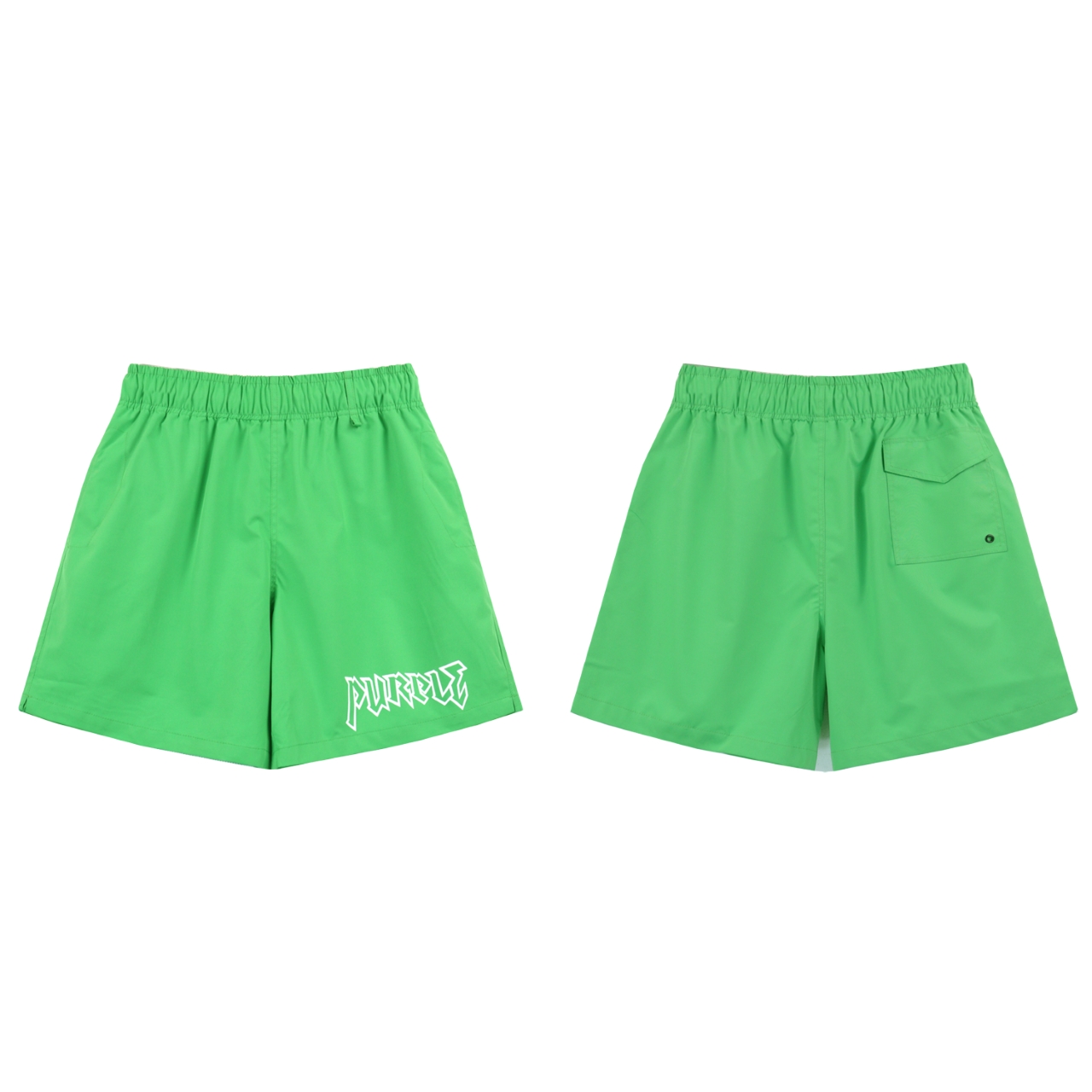 Purple-Brand Graphic Sweat Shorts - DesignerGu