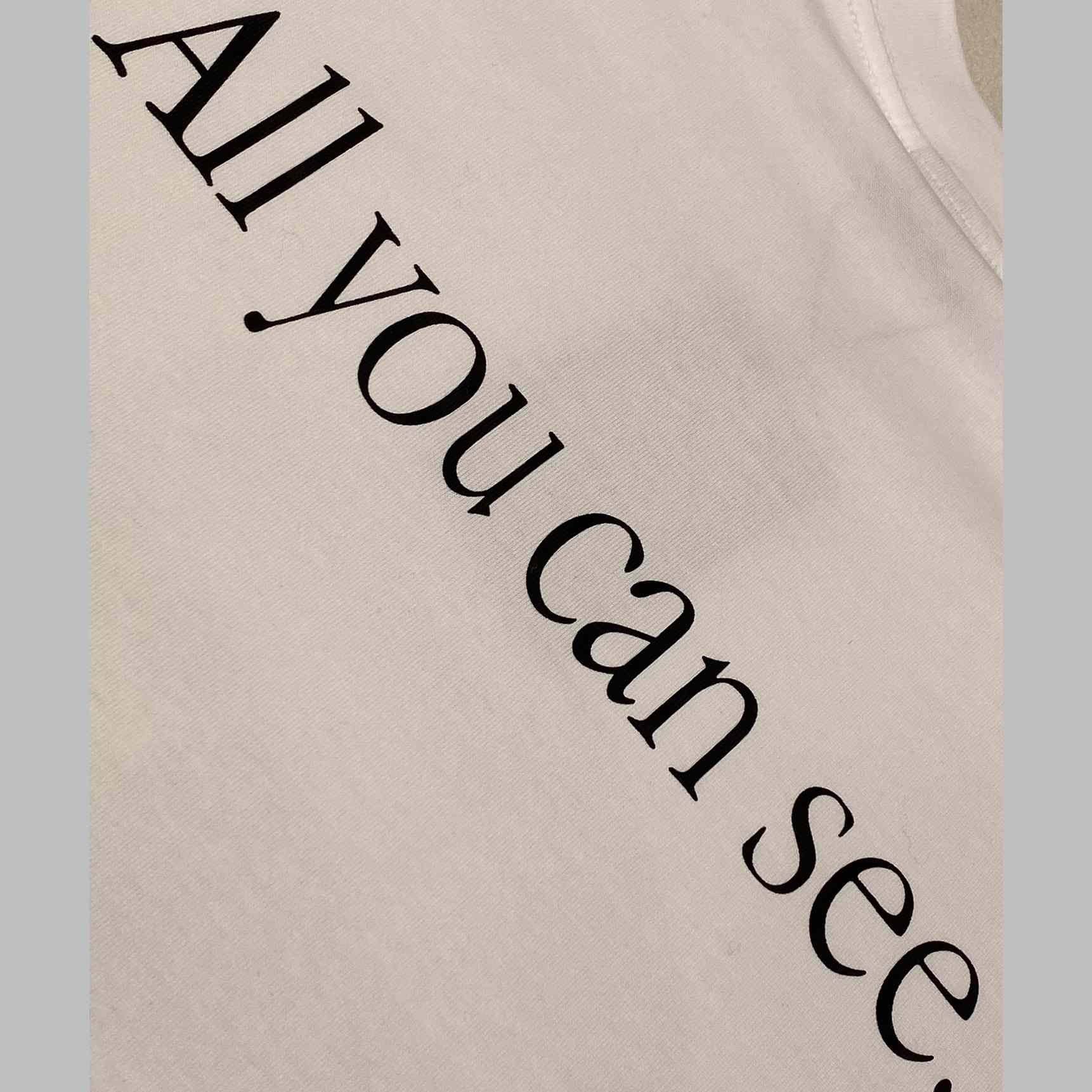 Balenciaga 360 Sunglasses T-Shirt Medium Fit In Dirty White - DesignerGu