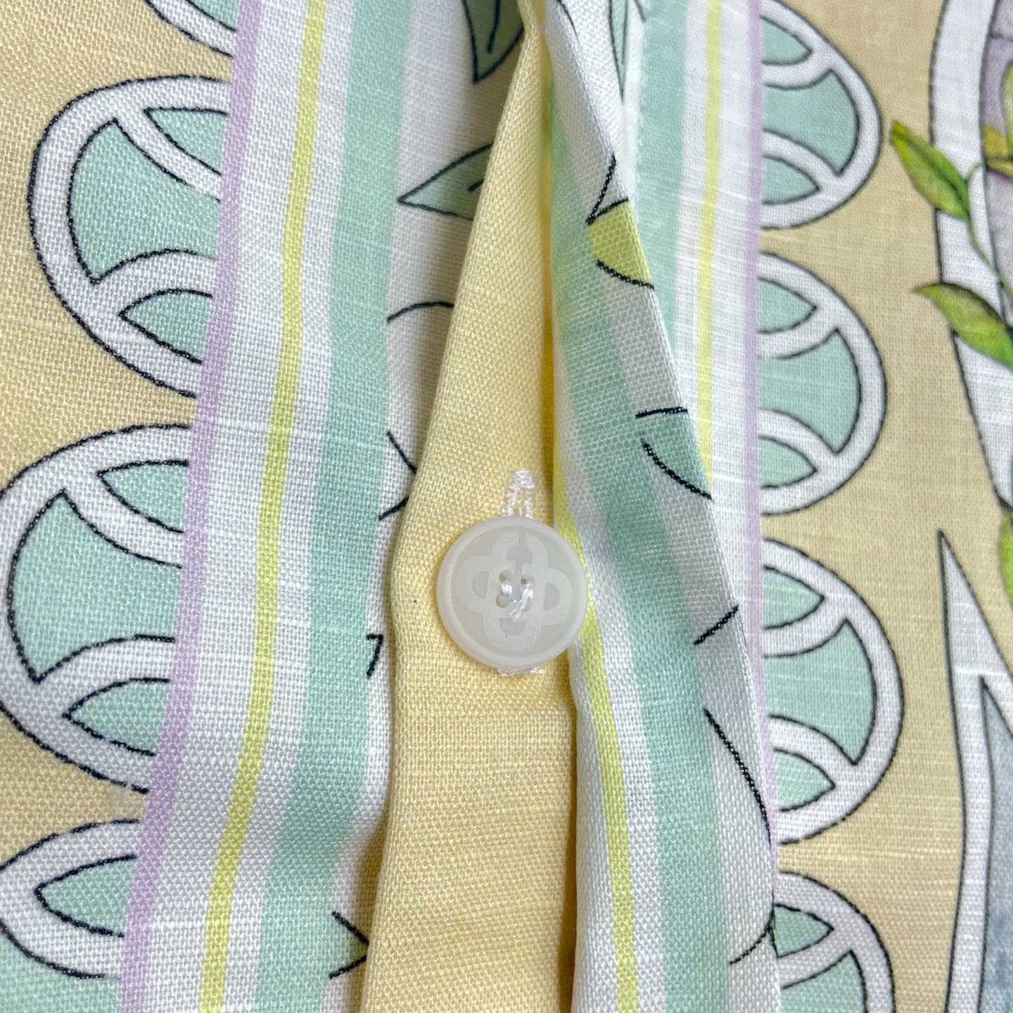 Casablanca Vase Linen Shirt   CA3525 - DesignerGu