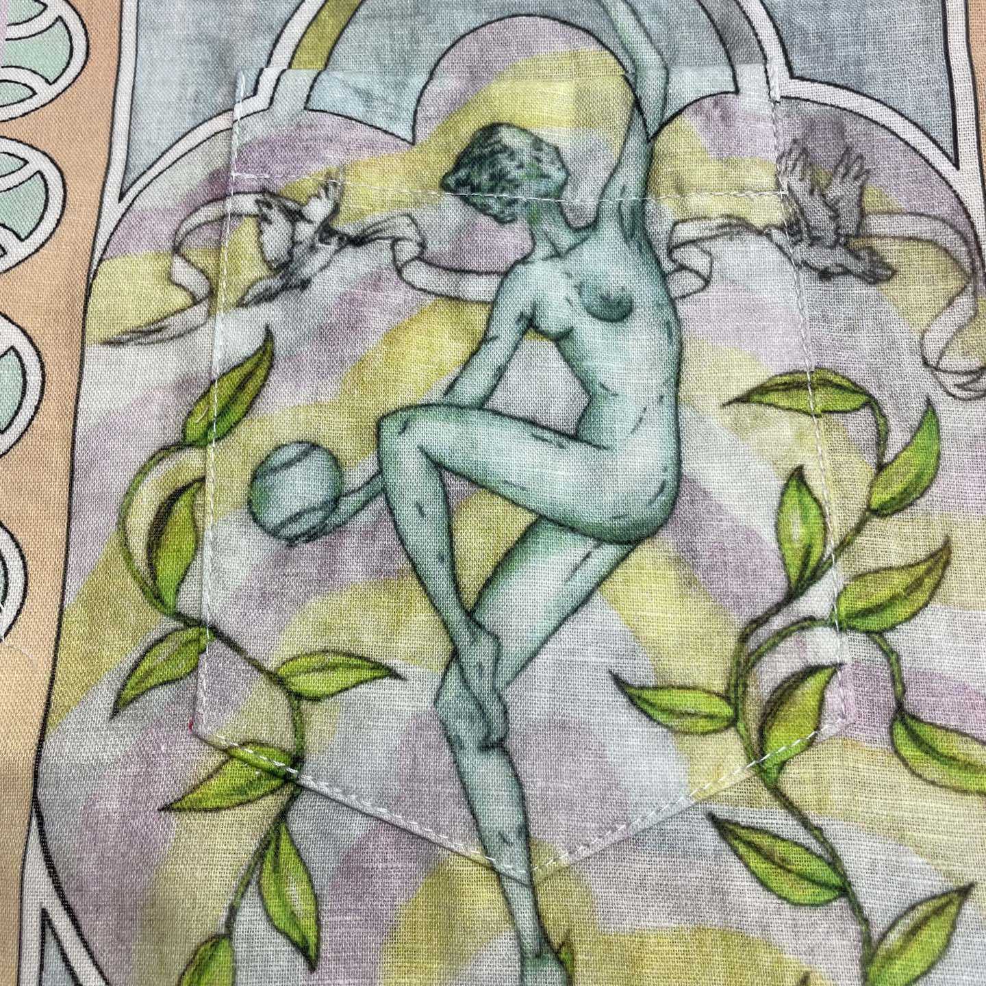 Casablanca Vase Linen Shirt   CA3525 - DesignerGu