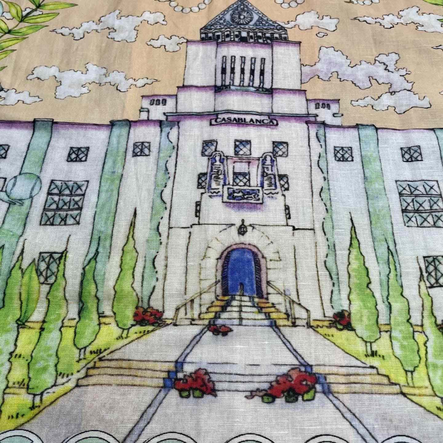 Casablanca Vase Linen Shirt   CA3525 - DesignerGu