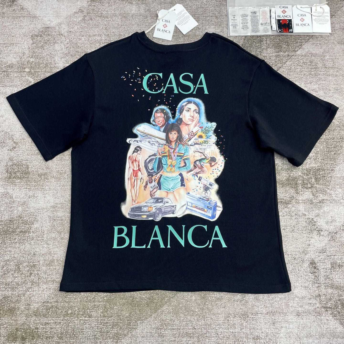 Casablanca Nature's teacher T-shirt    C949 - DesignerGu