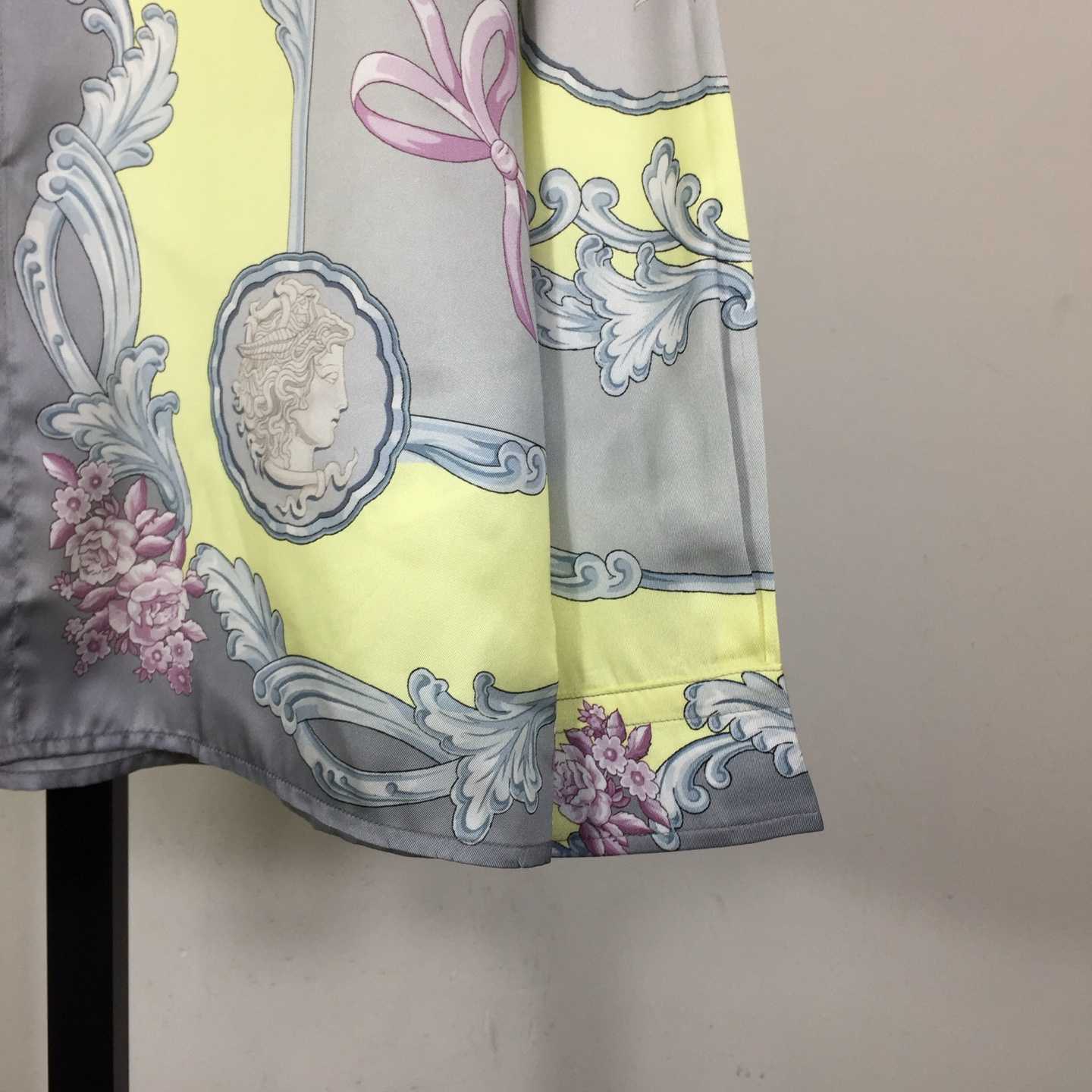 Versace Cameo Silk Shirt - DesignerGu