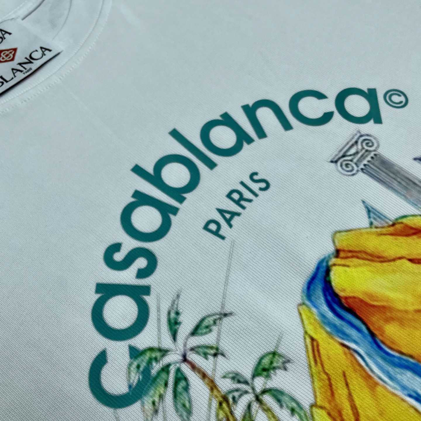 Casablanca Oasis T-shirt    C970 - DesignerGu