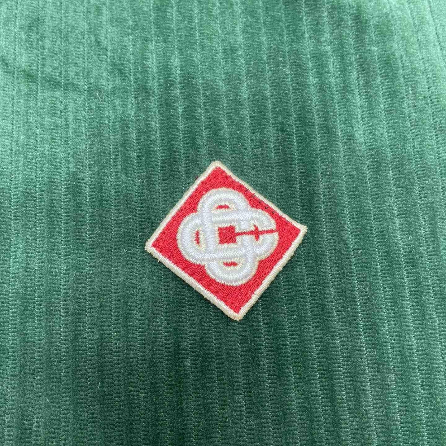 Casablanca Rib Velour Polo Shirt   c877 - DesignerGu