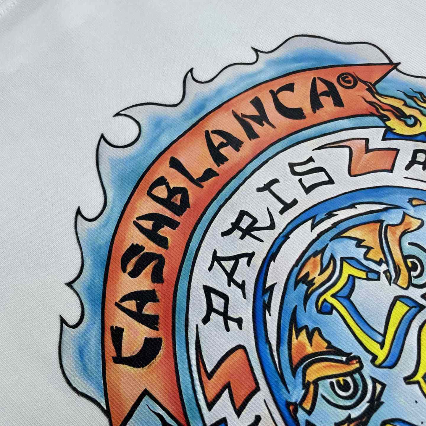 Casablanca Casa Way Skate Printed T-shirt   C983 - DesignerGu