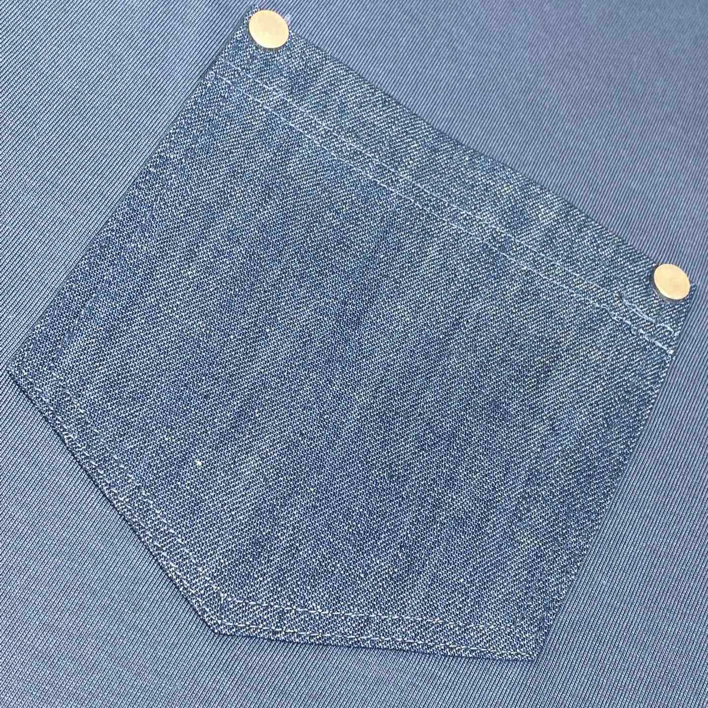 Moncler Cotton & Denim T-shirt With Pocket - DesignerGu