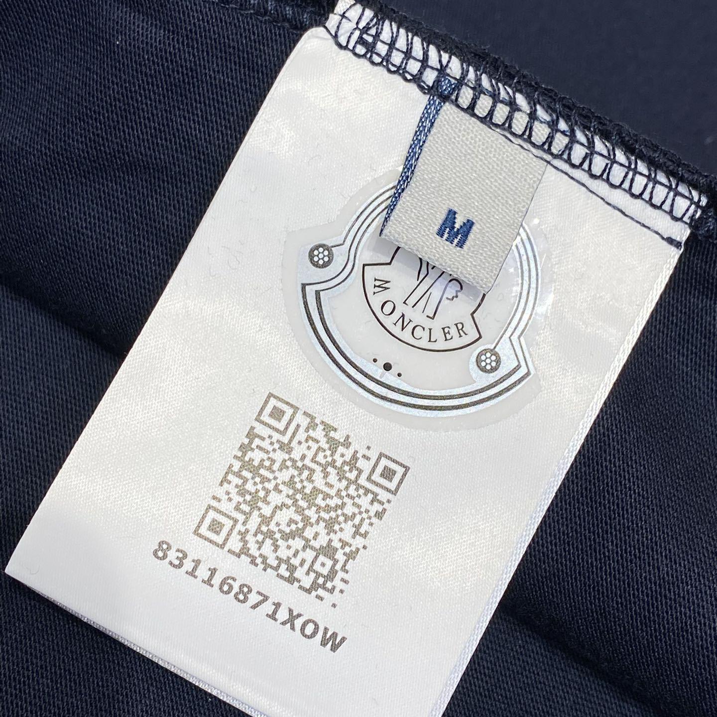 Moncler Cotton & Denim T-shirt With Pocket - DesignerGu