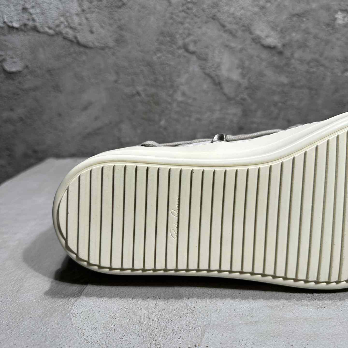 Rick Owens Megalaced Low Sneaks  - DesignerGu