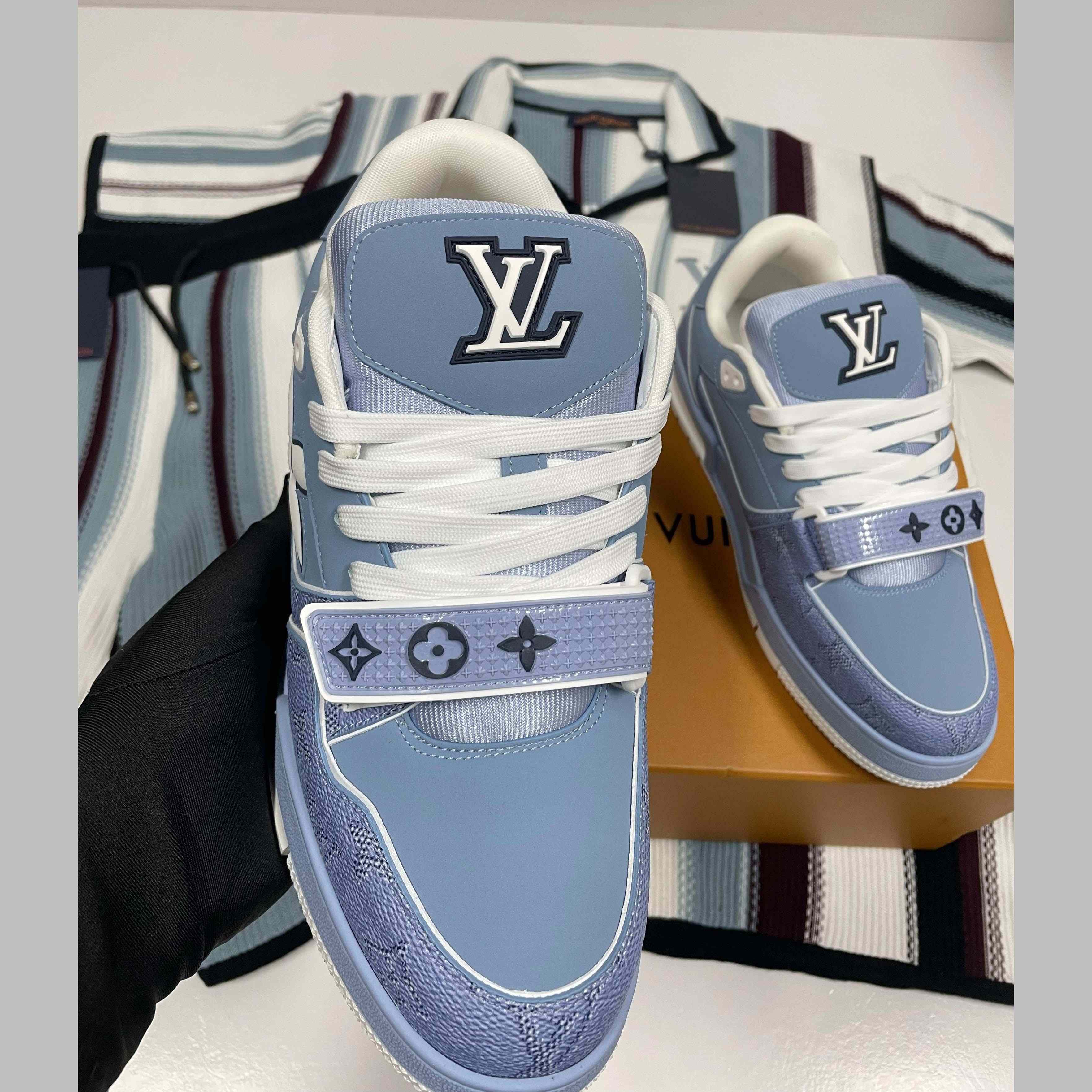 Louis Vuitton LV Trainer Sneaker   1AHTUZ - DesignerGu