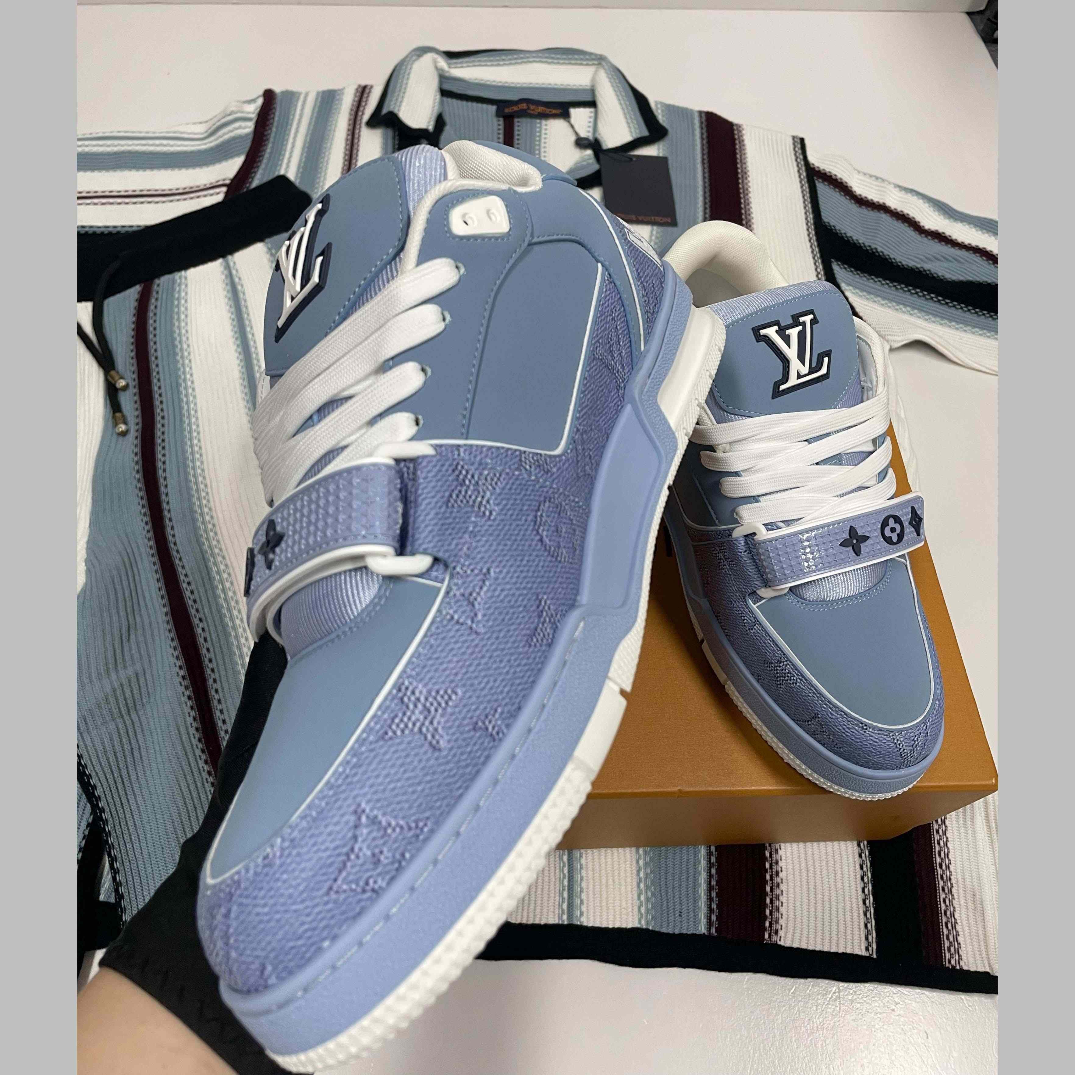 Louis Vuitton LV Trainer Sneaker   1AHTUZ - DesignerGu